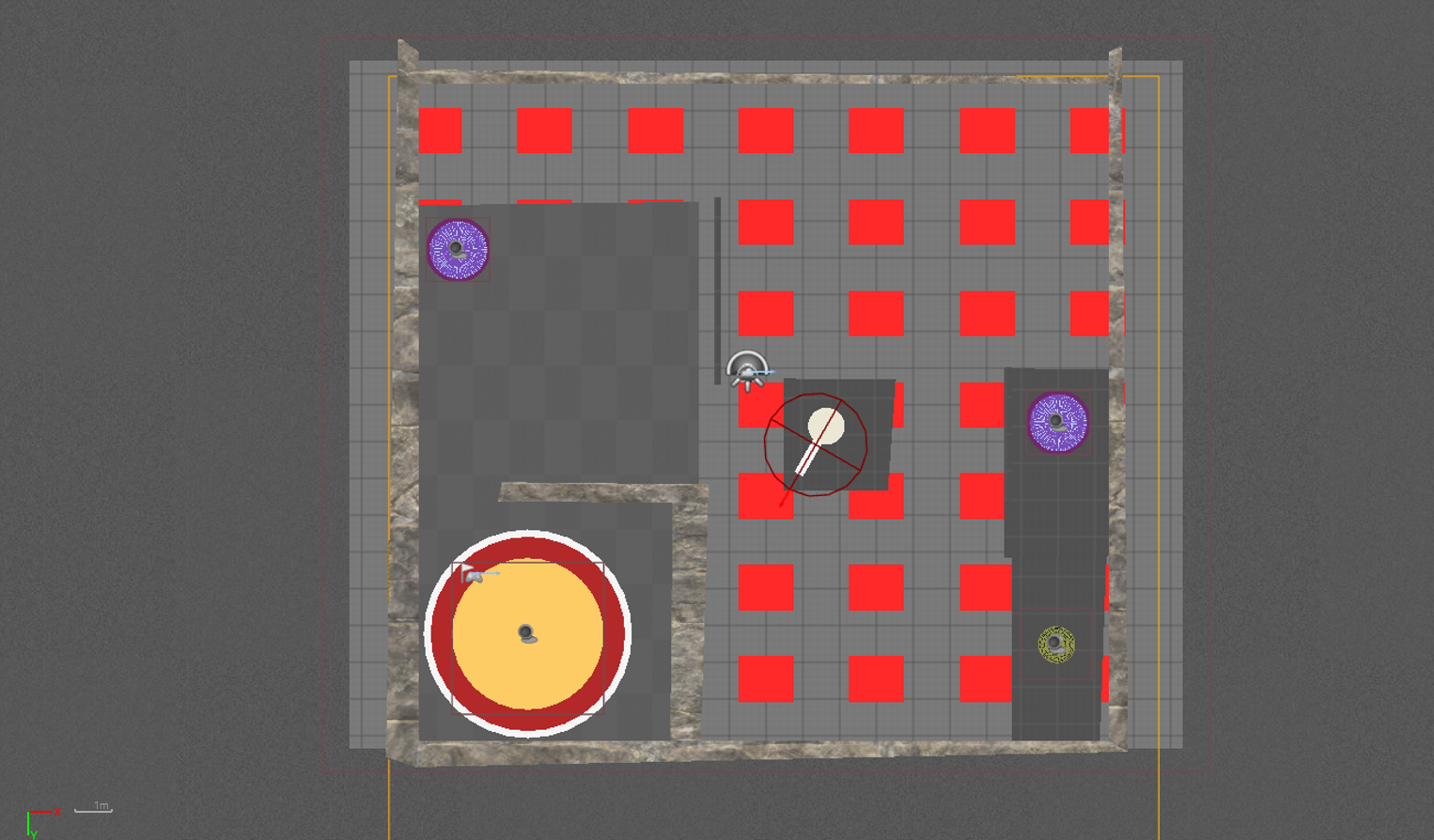 This level introduces the portals and gunplay mechanics, allowing the player to evade or shut down the turret.