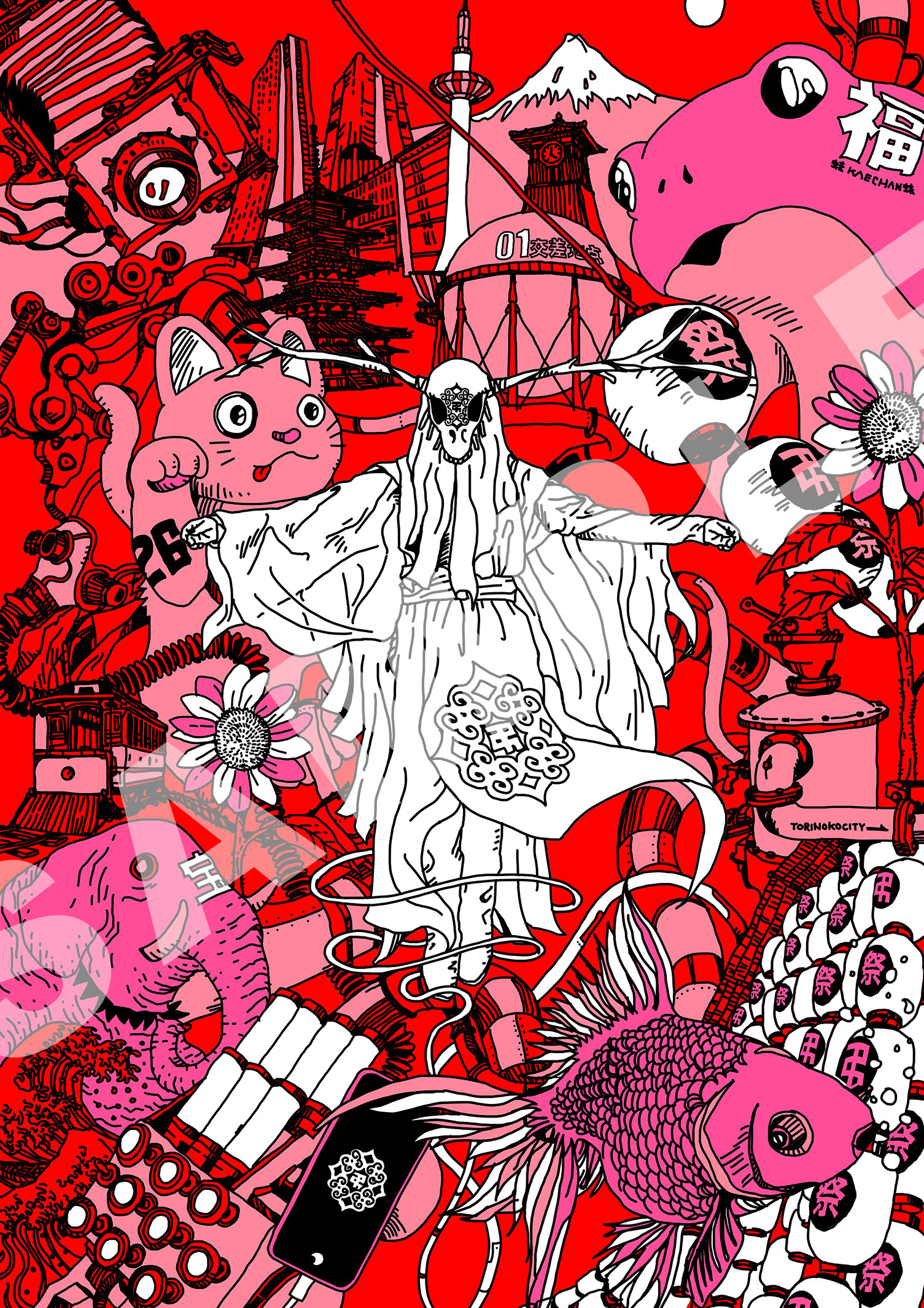 イラスト「弔屋ゲマインシャフト」