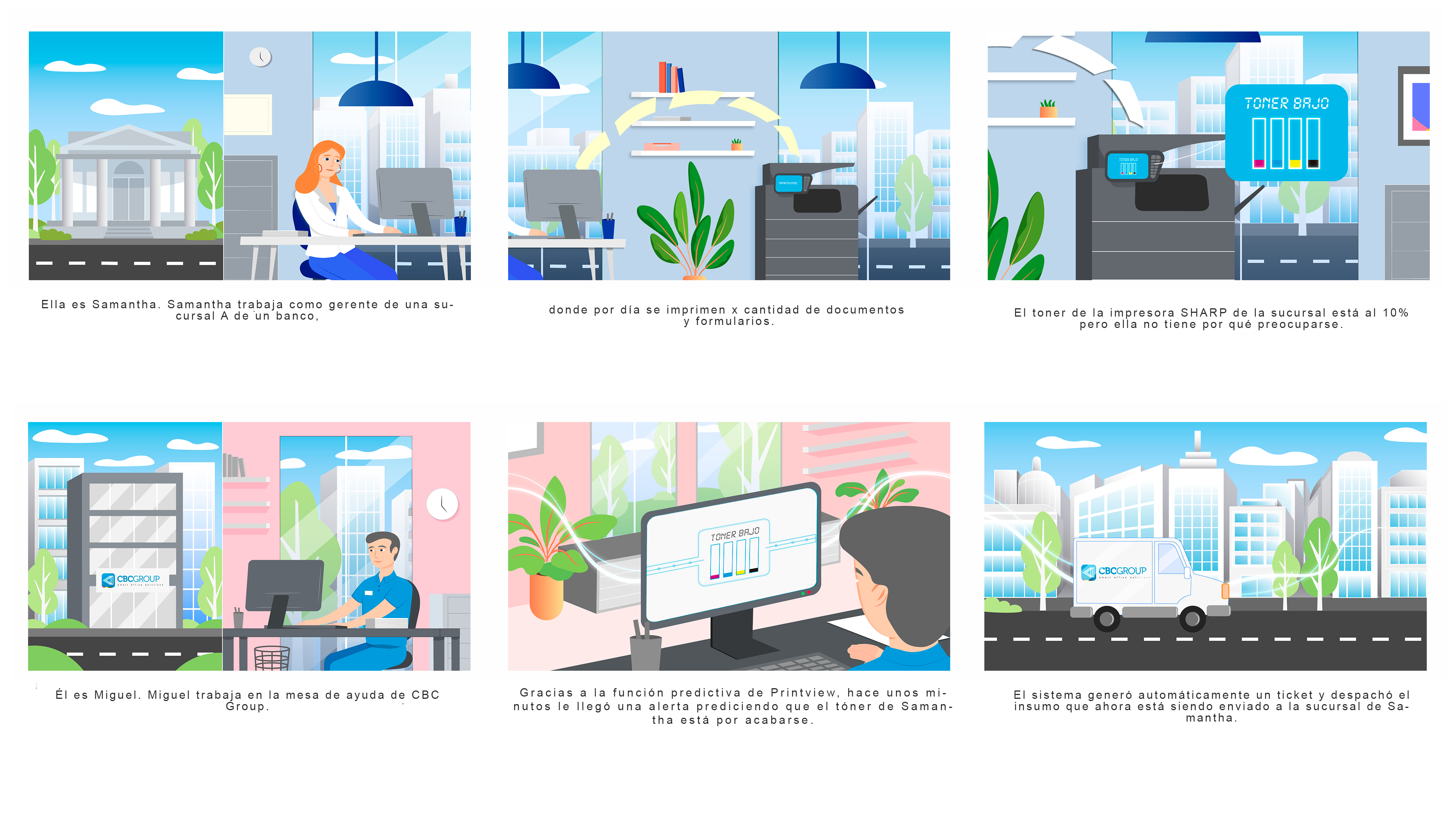 Ilustración para CBC Group