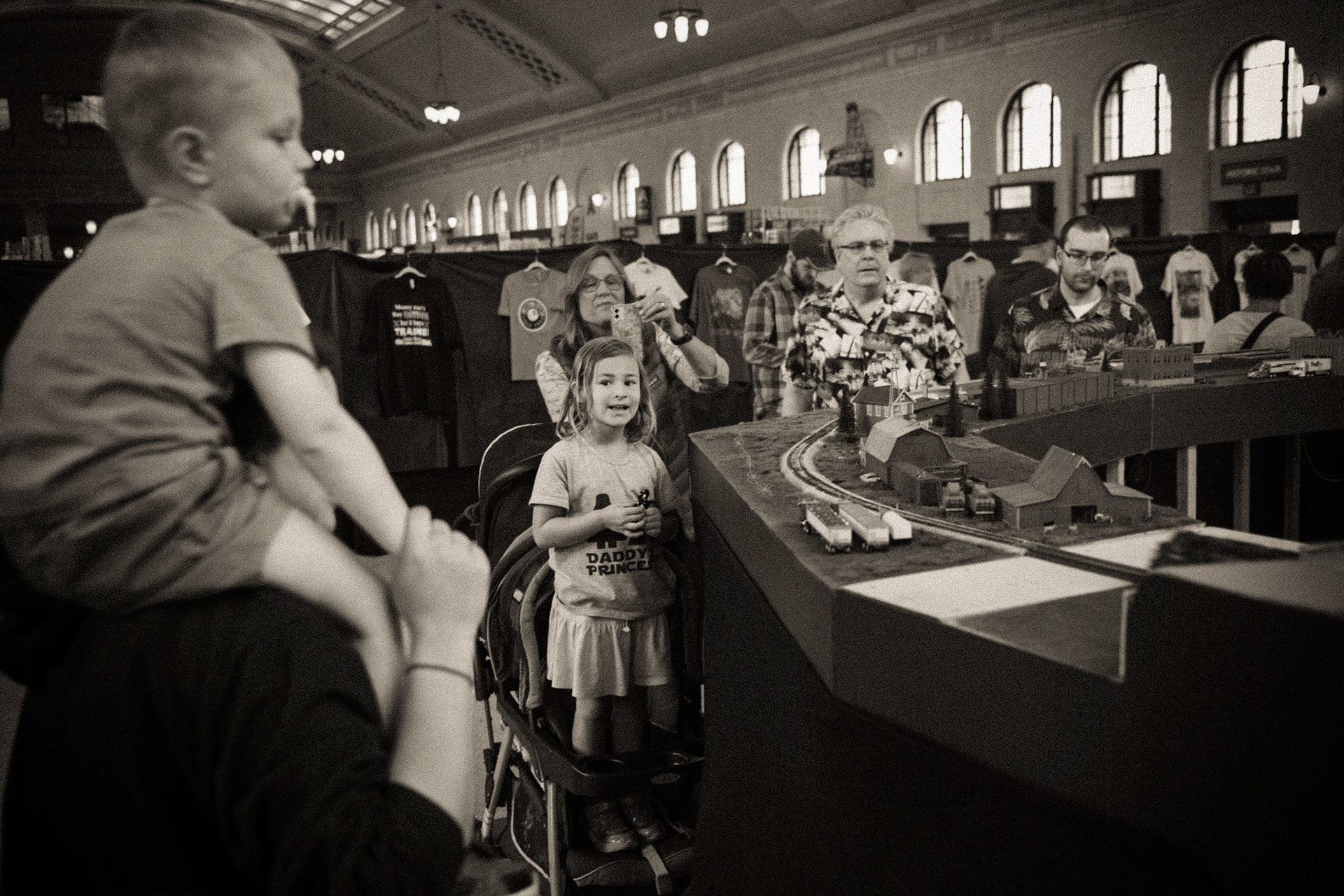 Train Day at Union Depot, St. Paul, MN