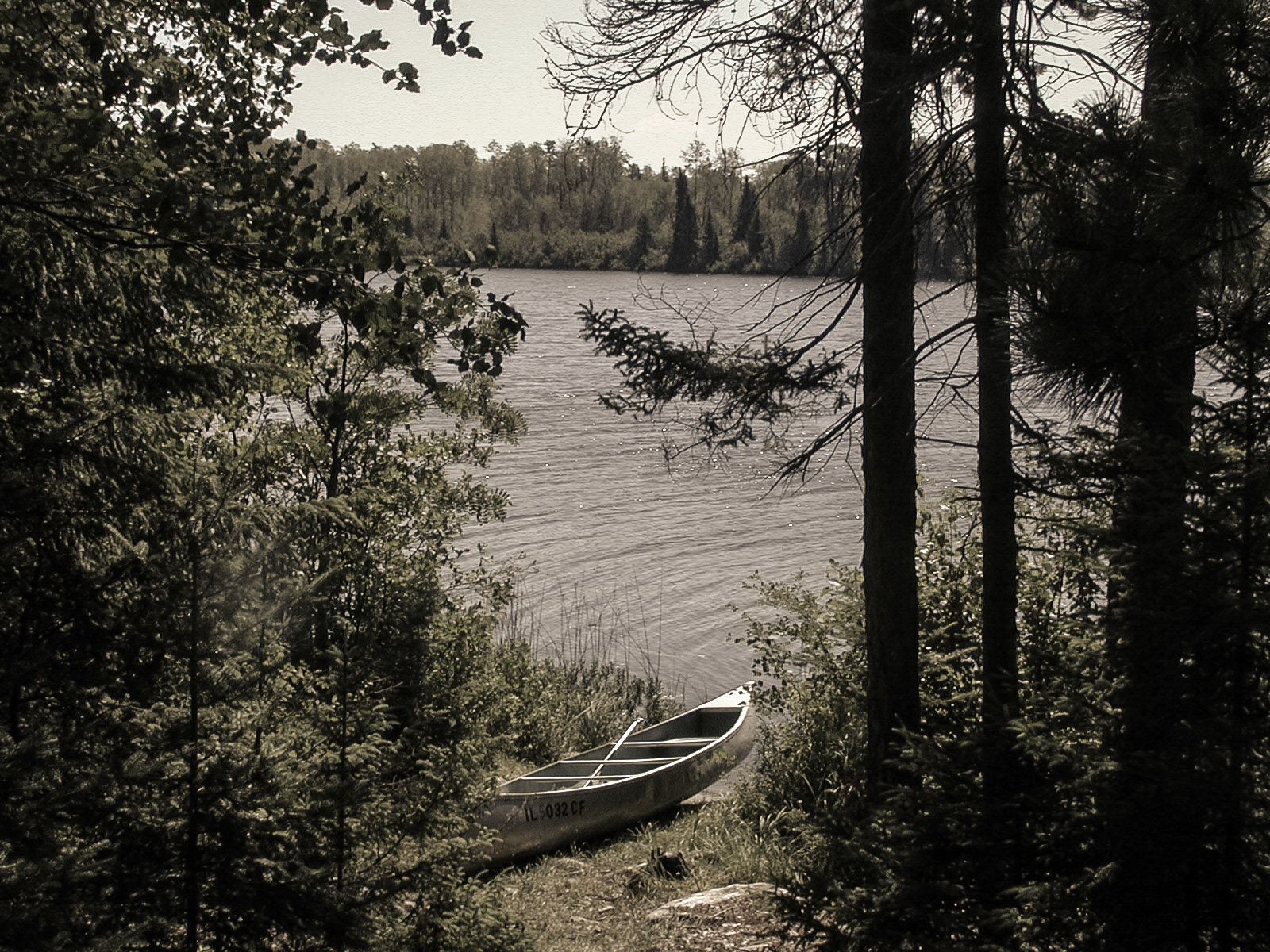 Mud Lake, south of Ely, Minnesota