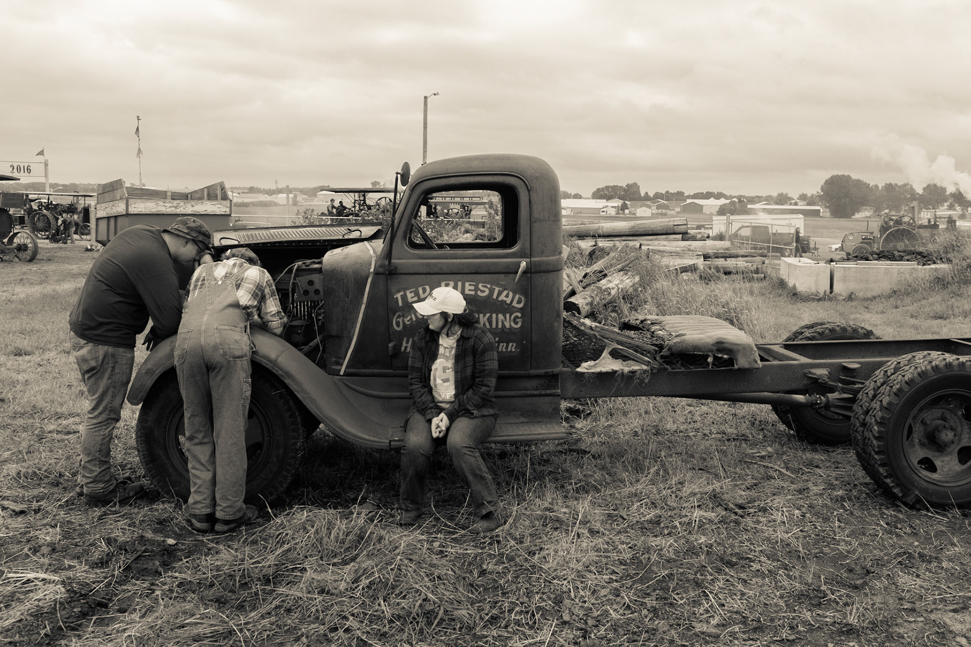Forest City Iowa Steam Threshing Festival