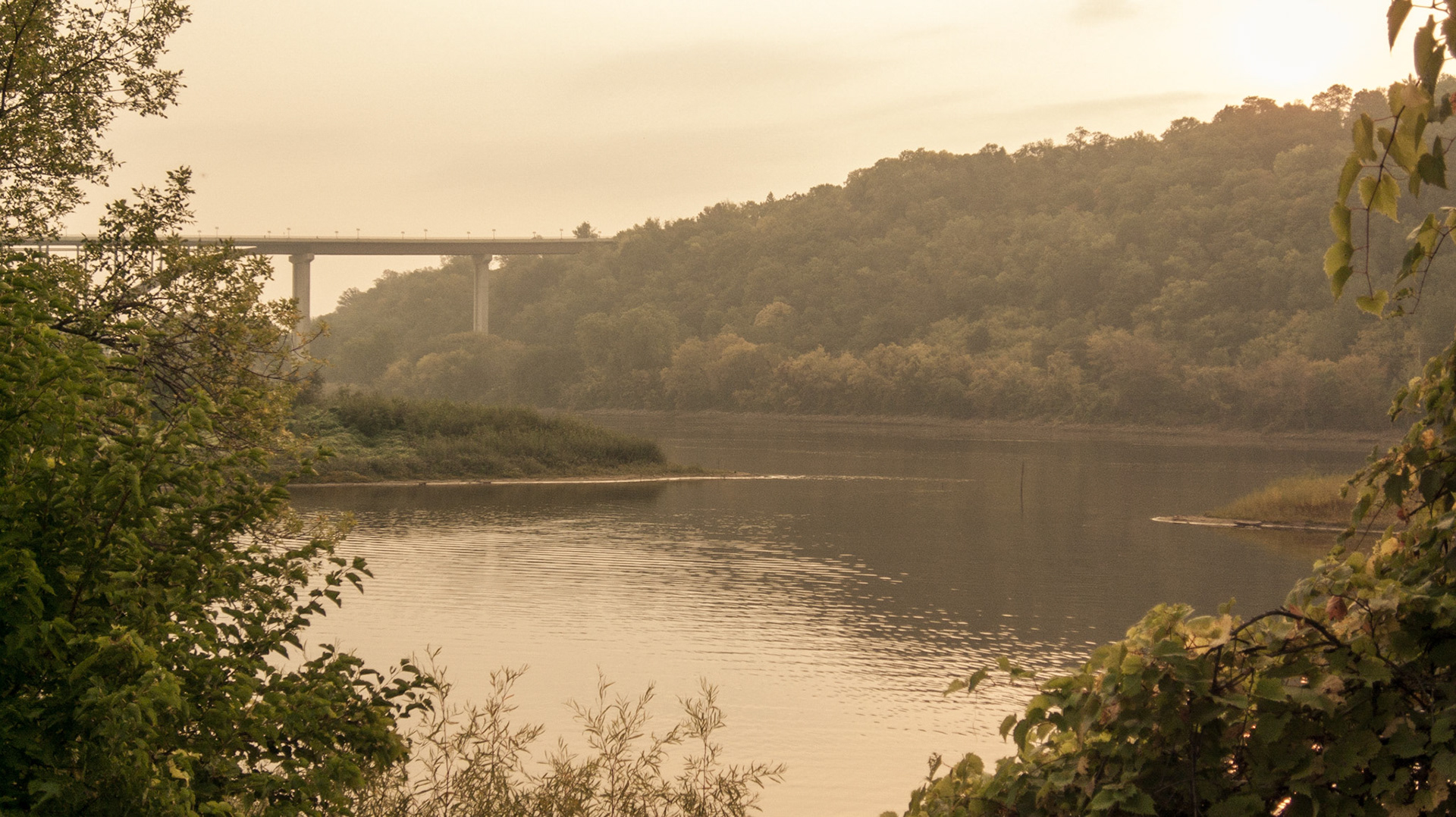High Bridge over Mississippi River, St. Paul, Minnesota