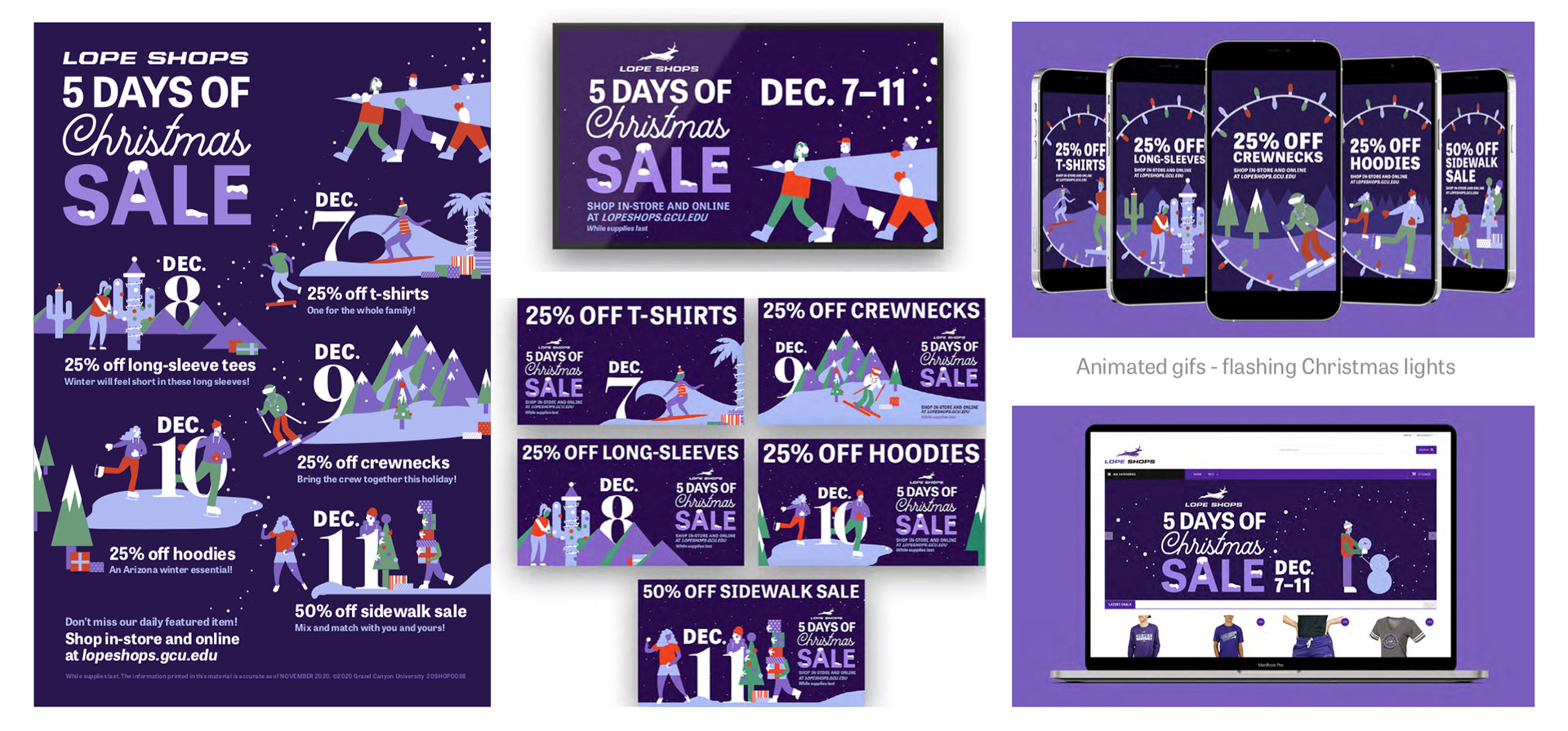 Lope Shops 5 Days of Christmas Campaign