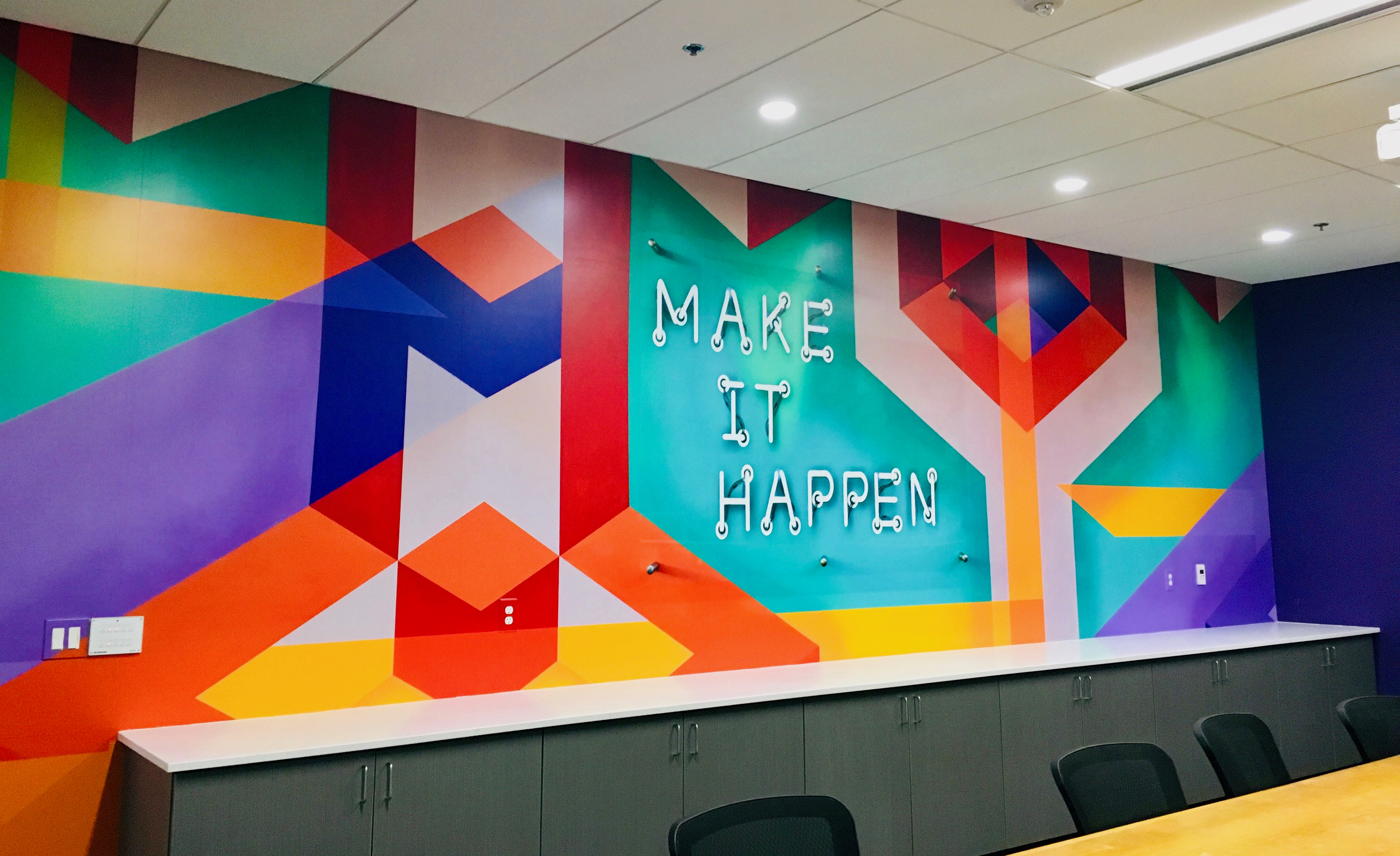 GCE Inspirational Office Banners & Display Graphics: Make it Happen
