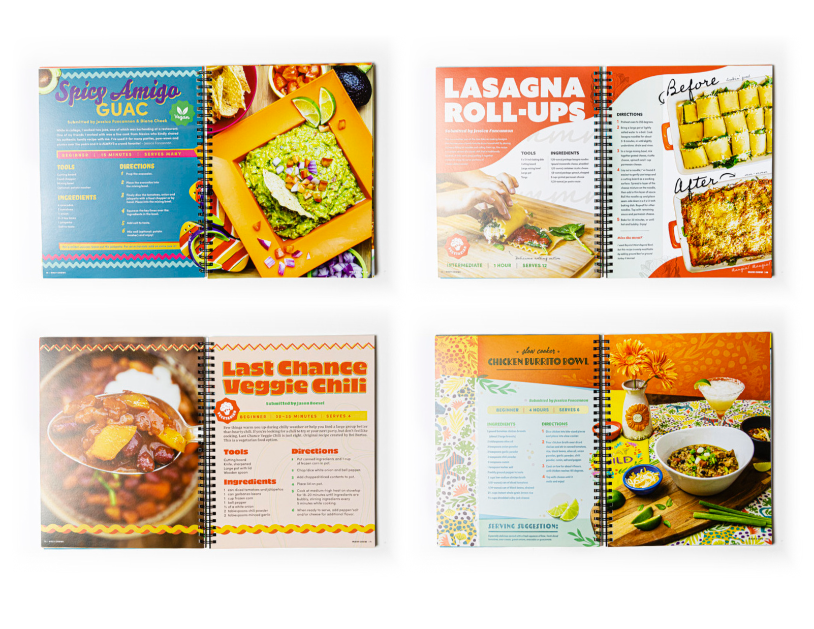 Holy Chow! Good Eats from Marketing cookbook
