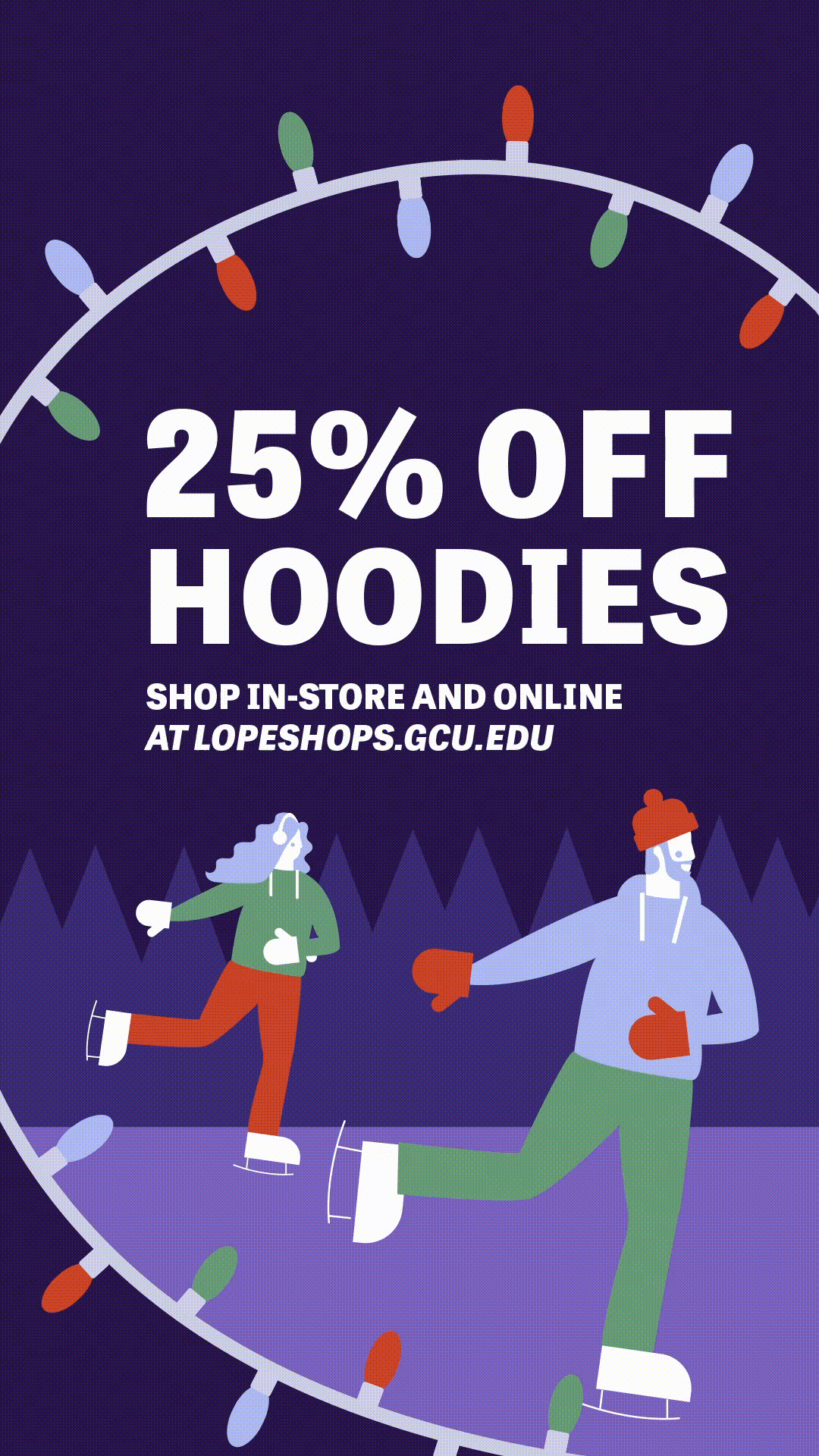 Lope Shops 5 Days of Christmas Campaign: social media