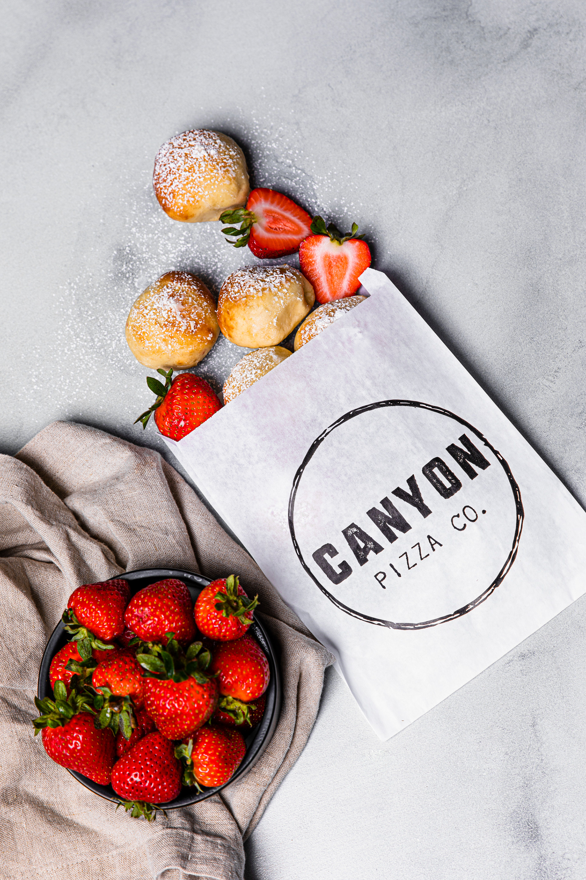 Canyon Pizza Co. New Breakfast Menu: Strawberry Bites
