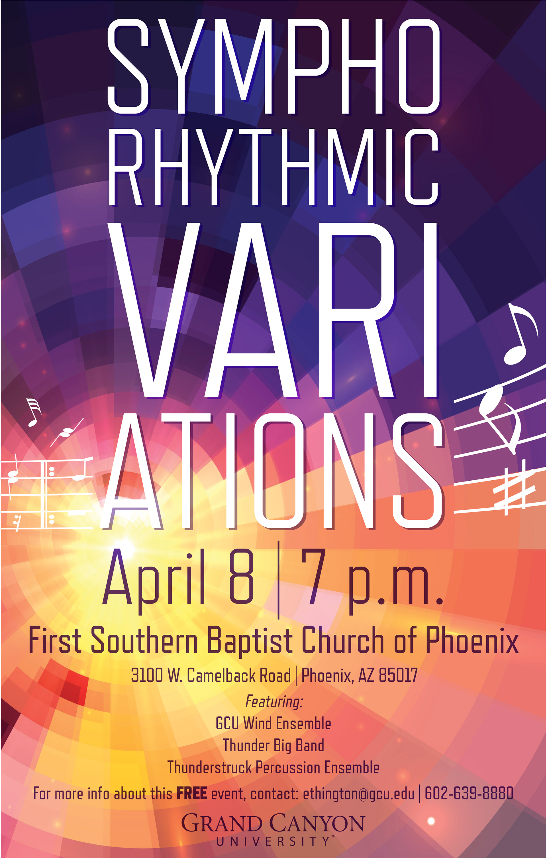 Sympho-rhythmic Variations poster