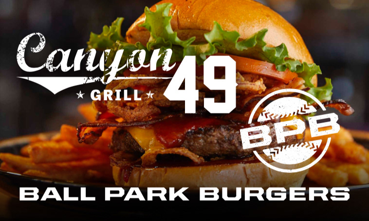 Canyon 49 Ballpark Burgers Pop Up Stand
