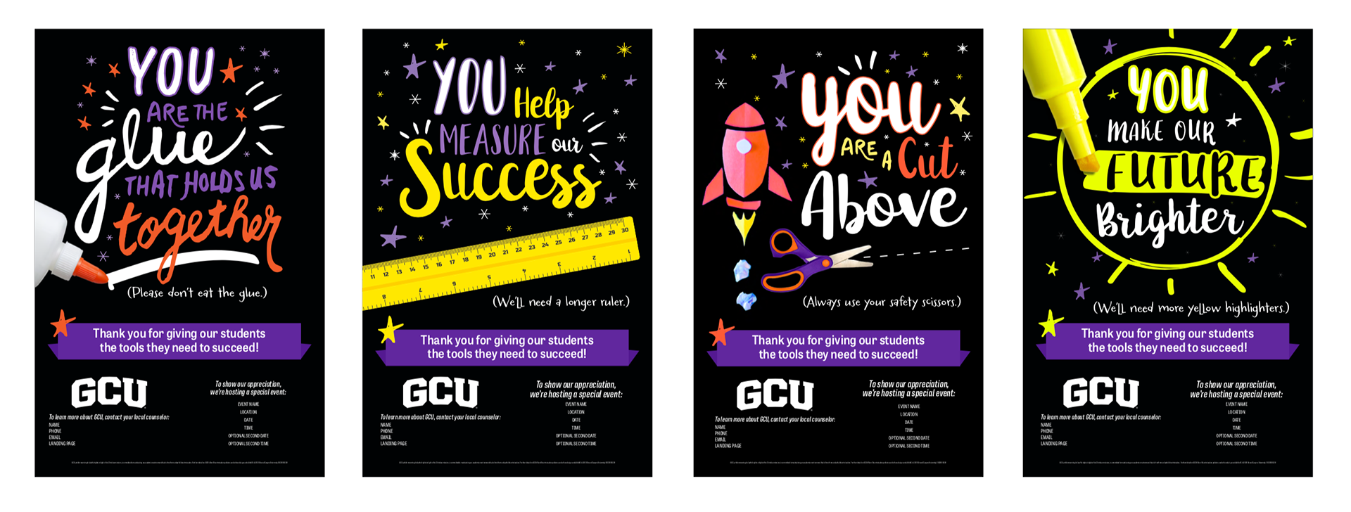 Teacher Appreciation Campaign: You are the Glue that Holds Us Together