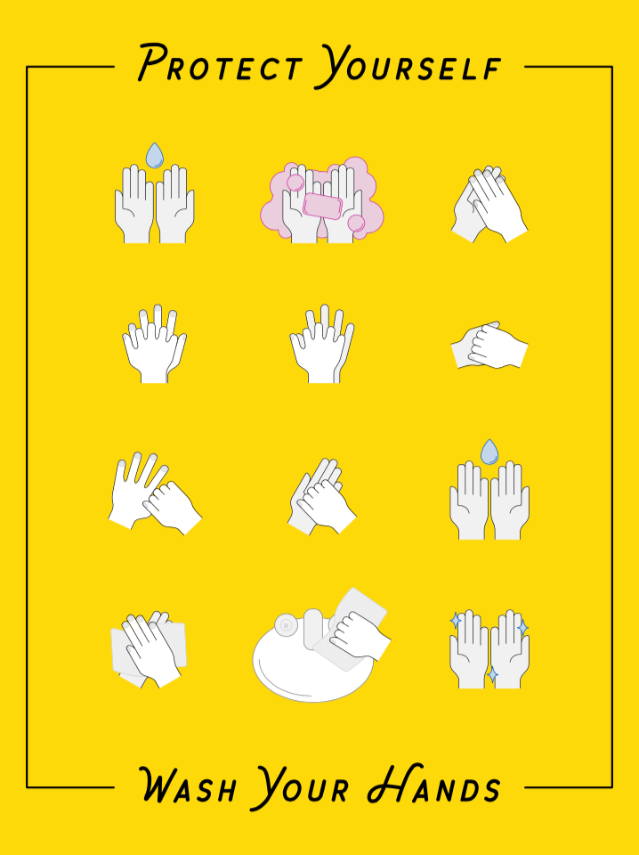 Protect Yourself: Wash Your Hands by Denisse Montoya