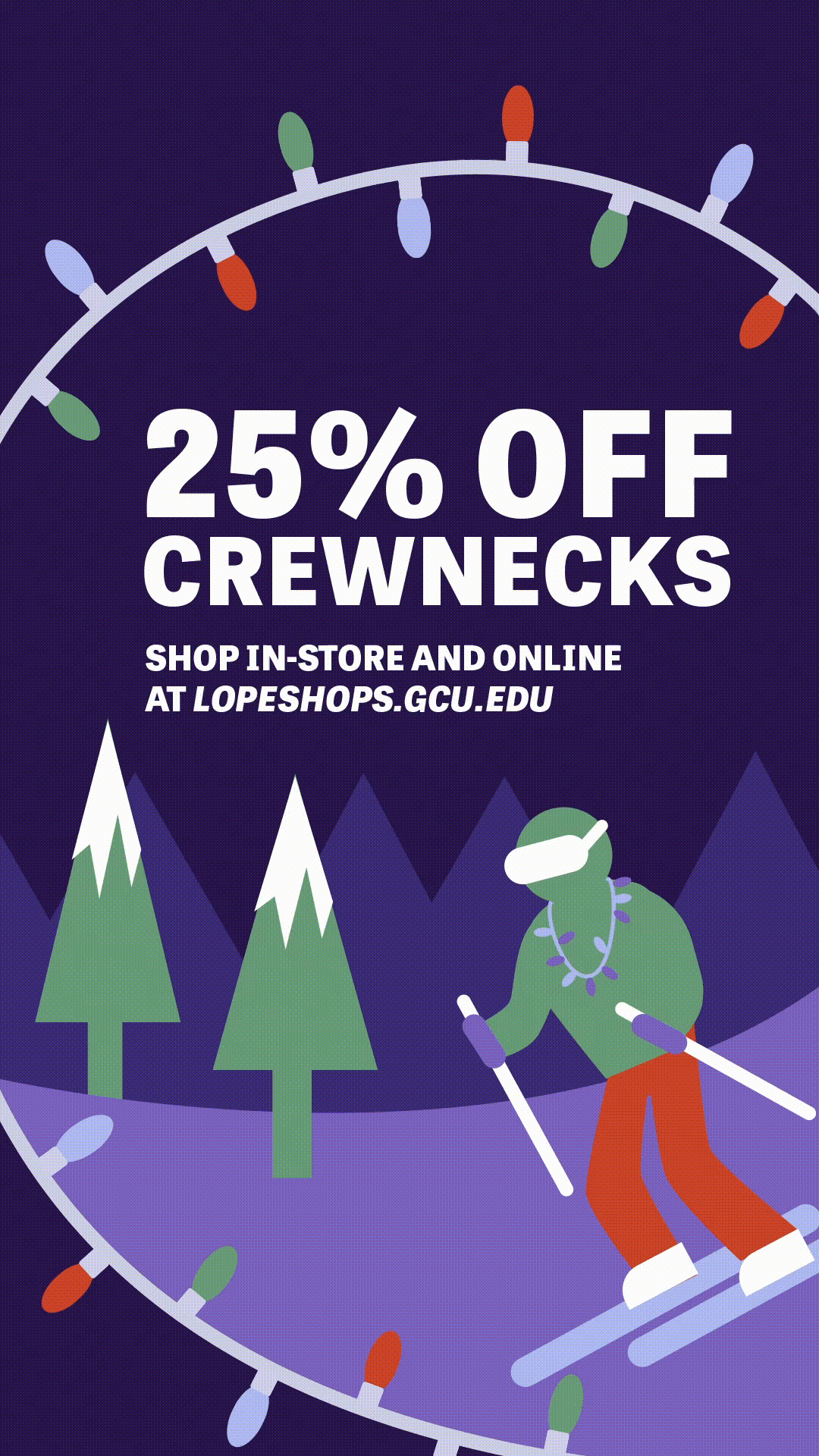 Lope Shops 5 Days of Christmas Campaign: social media