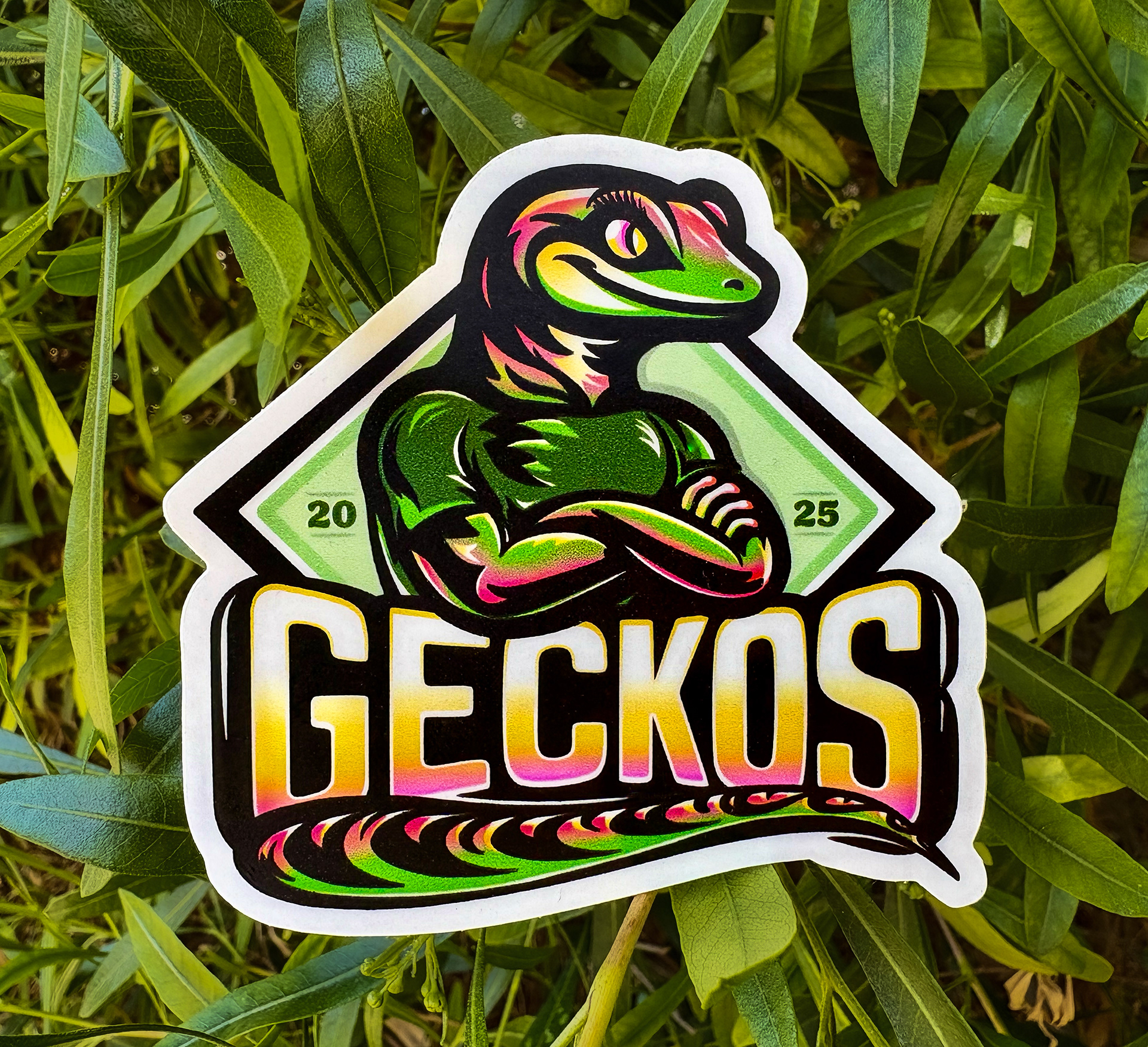 Geckos • Gilbert Softball Little League Stickers