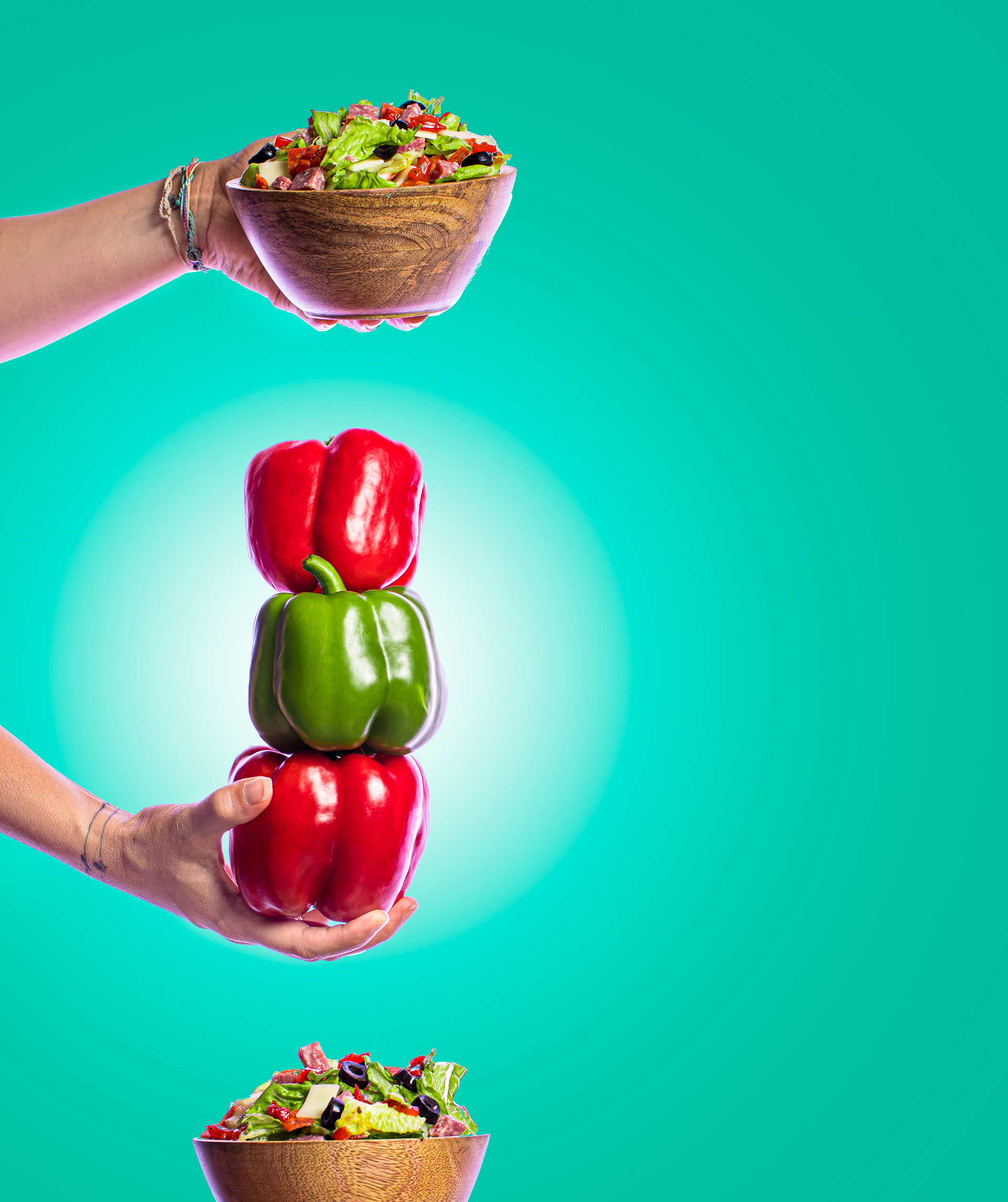 Canyon Pizza Co. New Menu: Salads