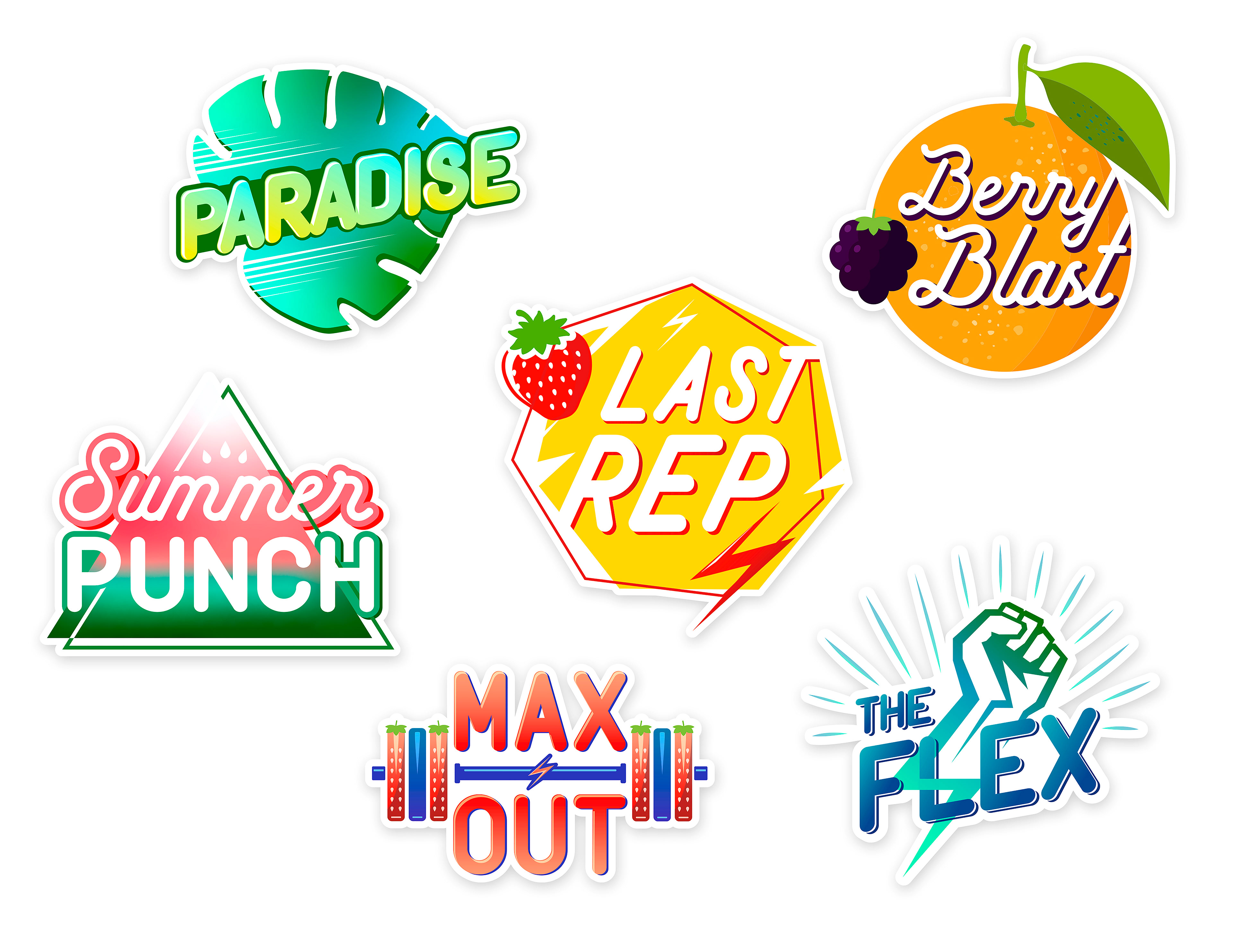 GCBC New Protein Smoothies Promo Sticker Giveaways