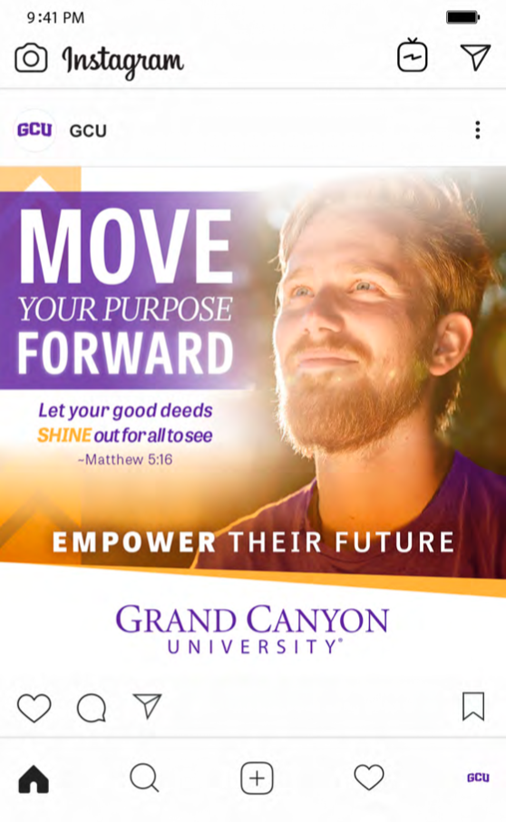 Advancement: Move Your Purpose Forward Concept