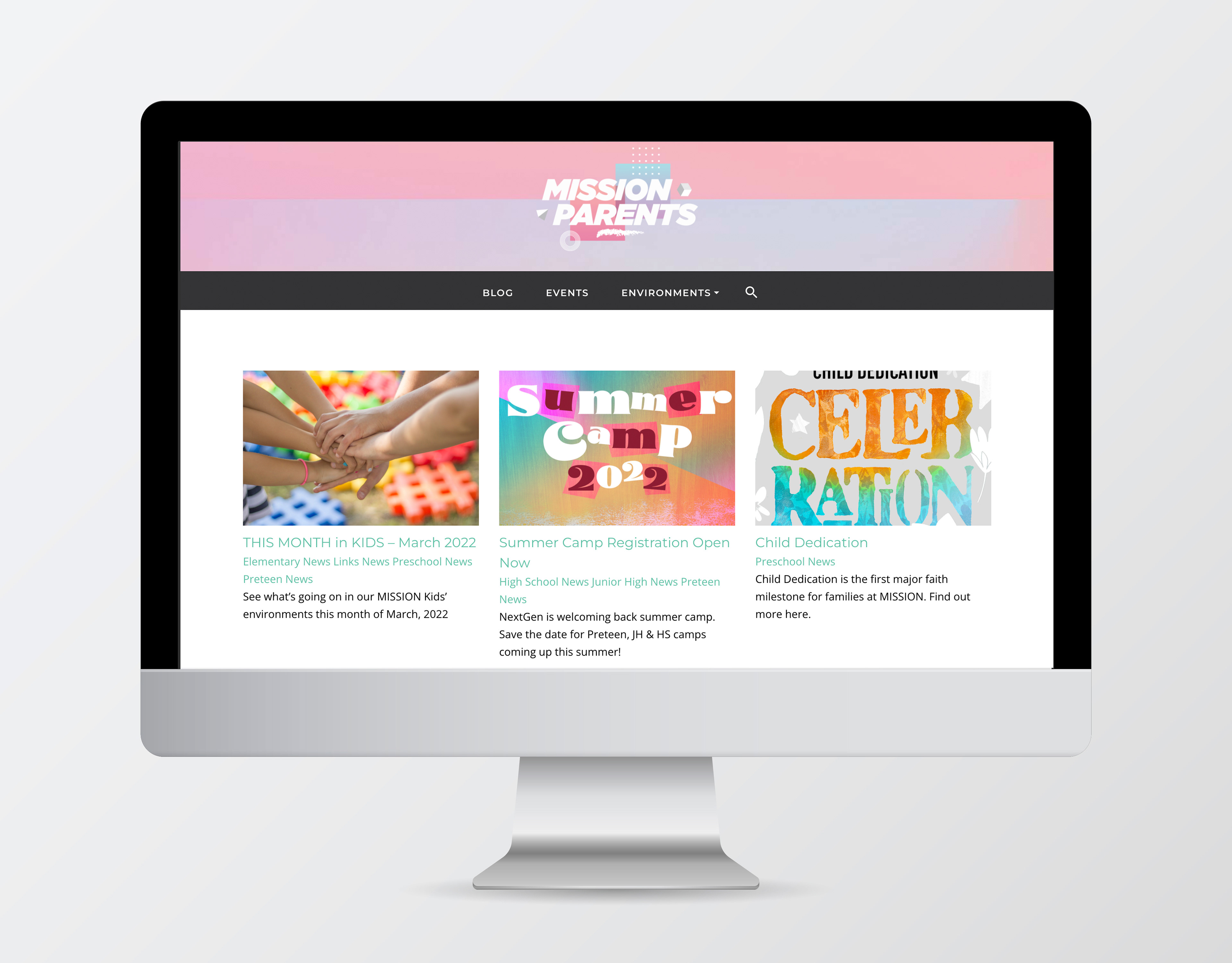 Child Dedication and Summer Camp • 2022 • Mission Community Church