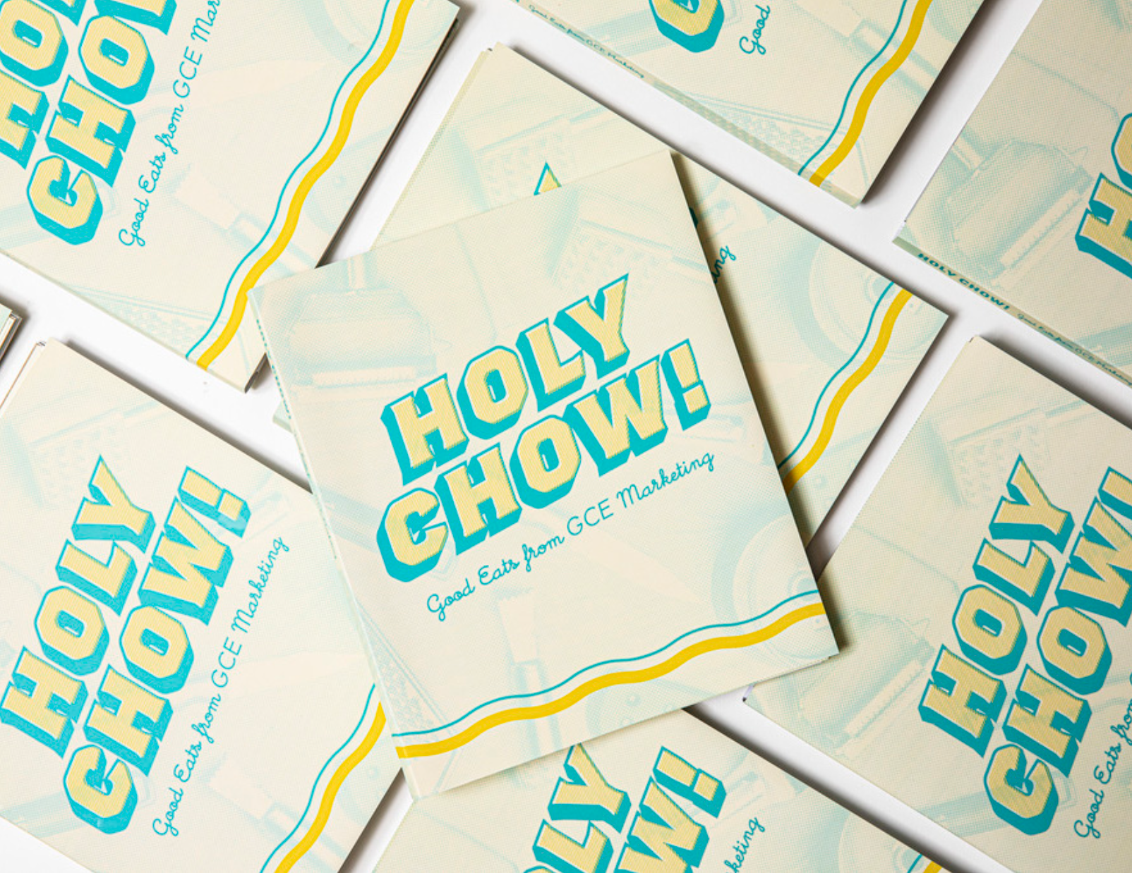 Holy Chow! Good Eats from Marketing cookbook