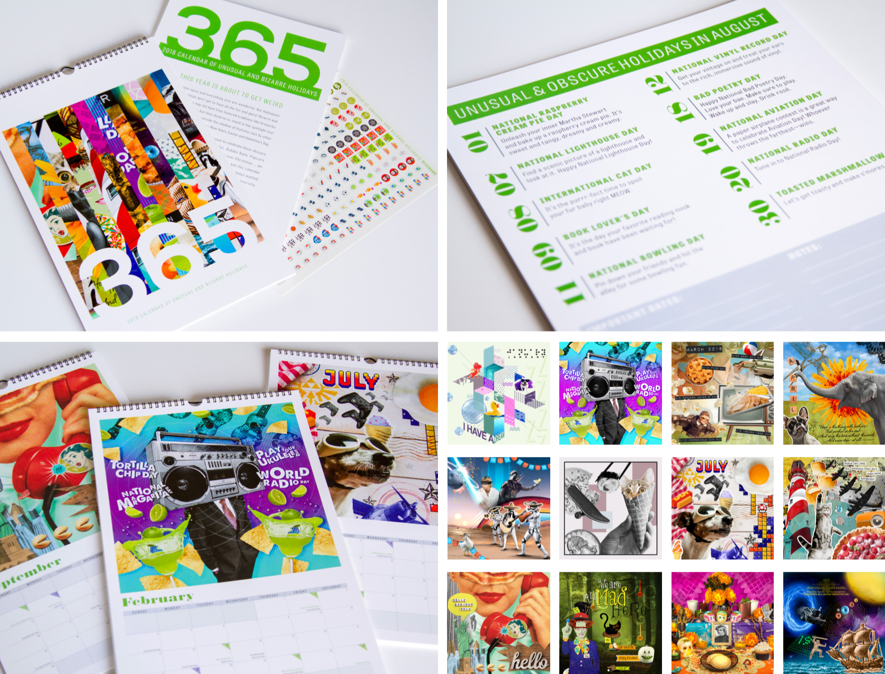 Unusual & Bizarre Holidays Calendar