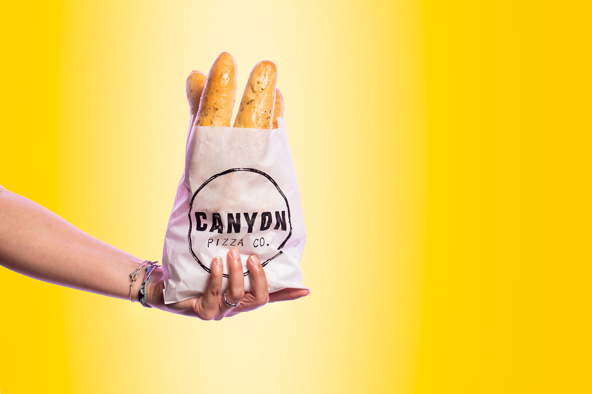 Canyon Pizza Co. New Menu: Breadsticks