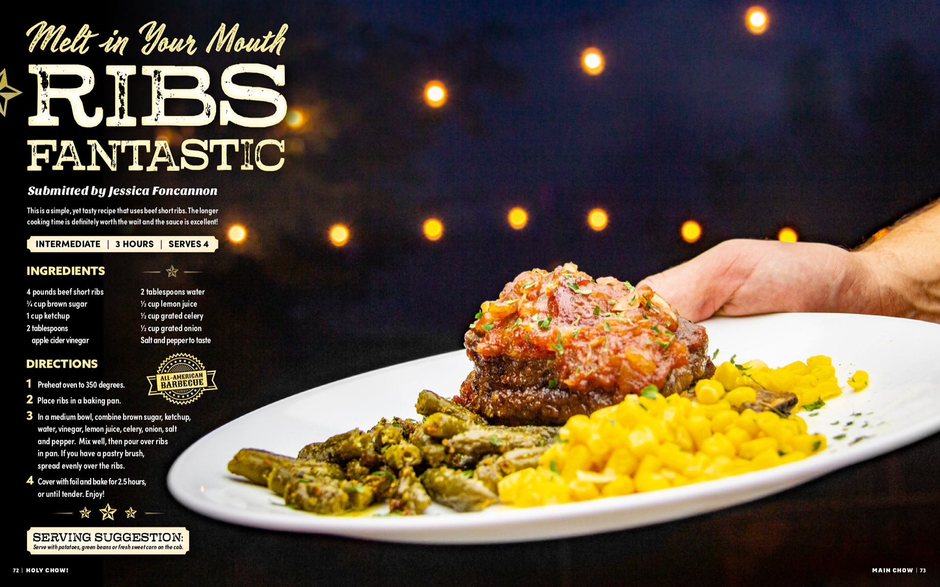 Holy Chow! Melt in Your Mouth Ribs