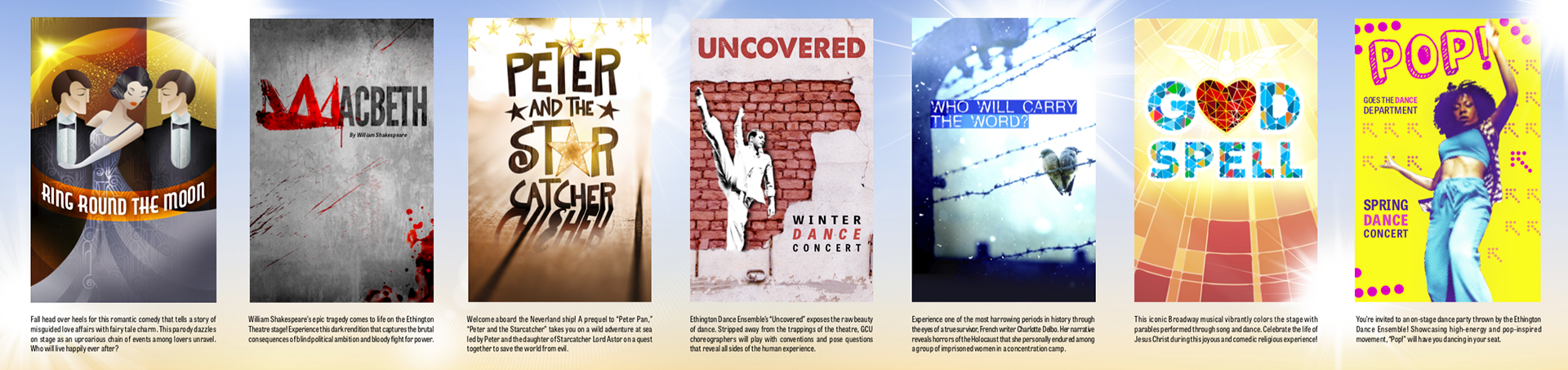 College of Fine Arts and Production Ethington Theatre 2018-19 Campaign