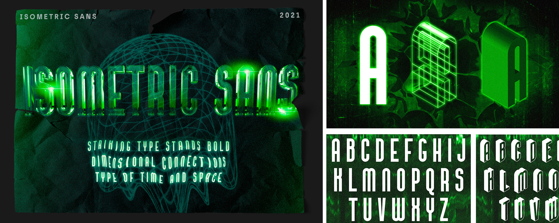 Isometric Sans by Micah Fischer