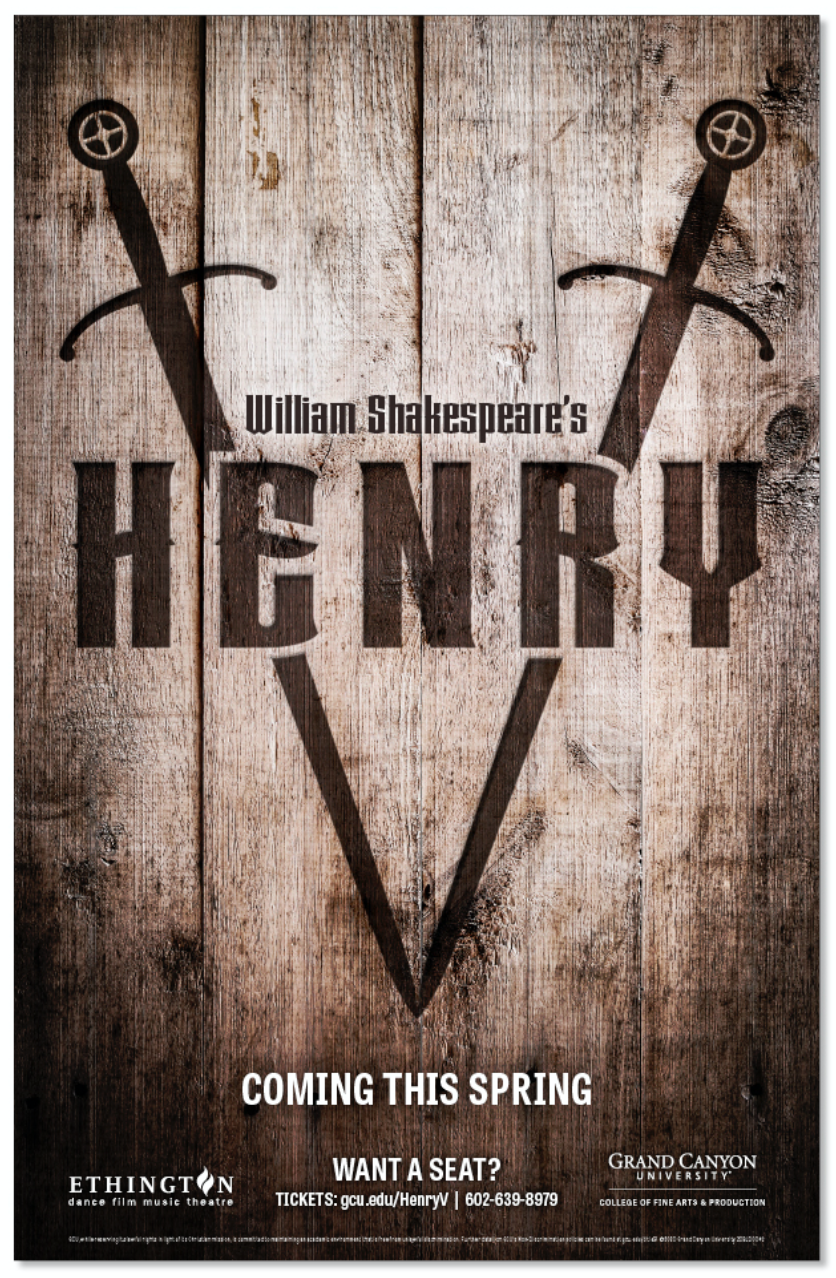 Ethington Theatre 2020-21 Campaign: Henry V