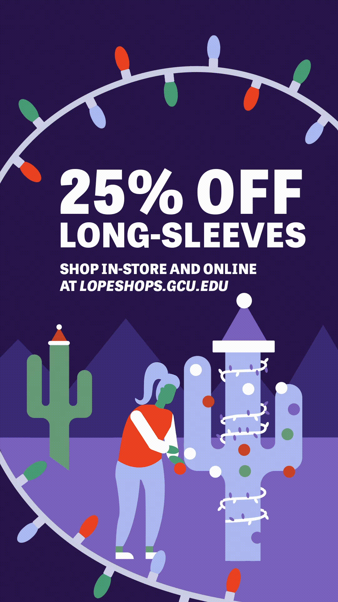 Lope Shops 5 Days of Christmas Campaign: social media