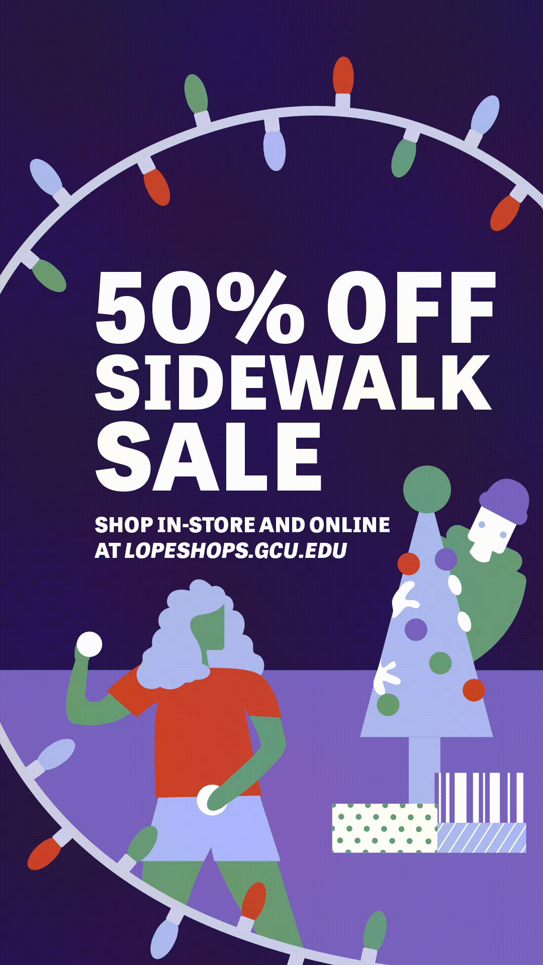 Lope Shops 5 Days of Christmas Campaign: social media