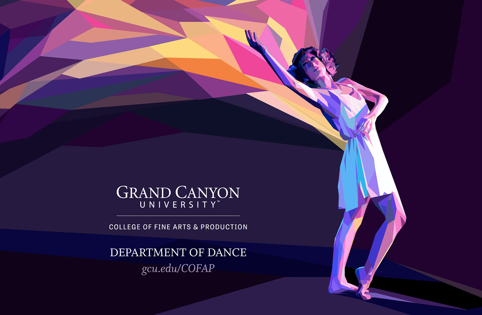 Grand Canyon University College of Fine Arts and Production Dance Department Brochure