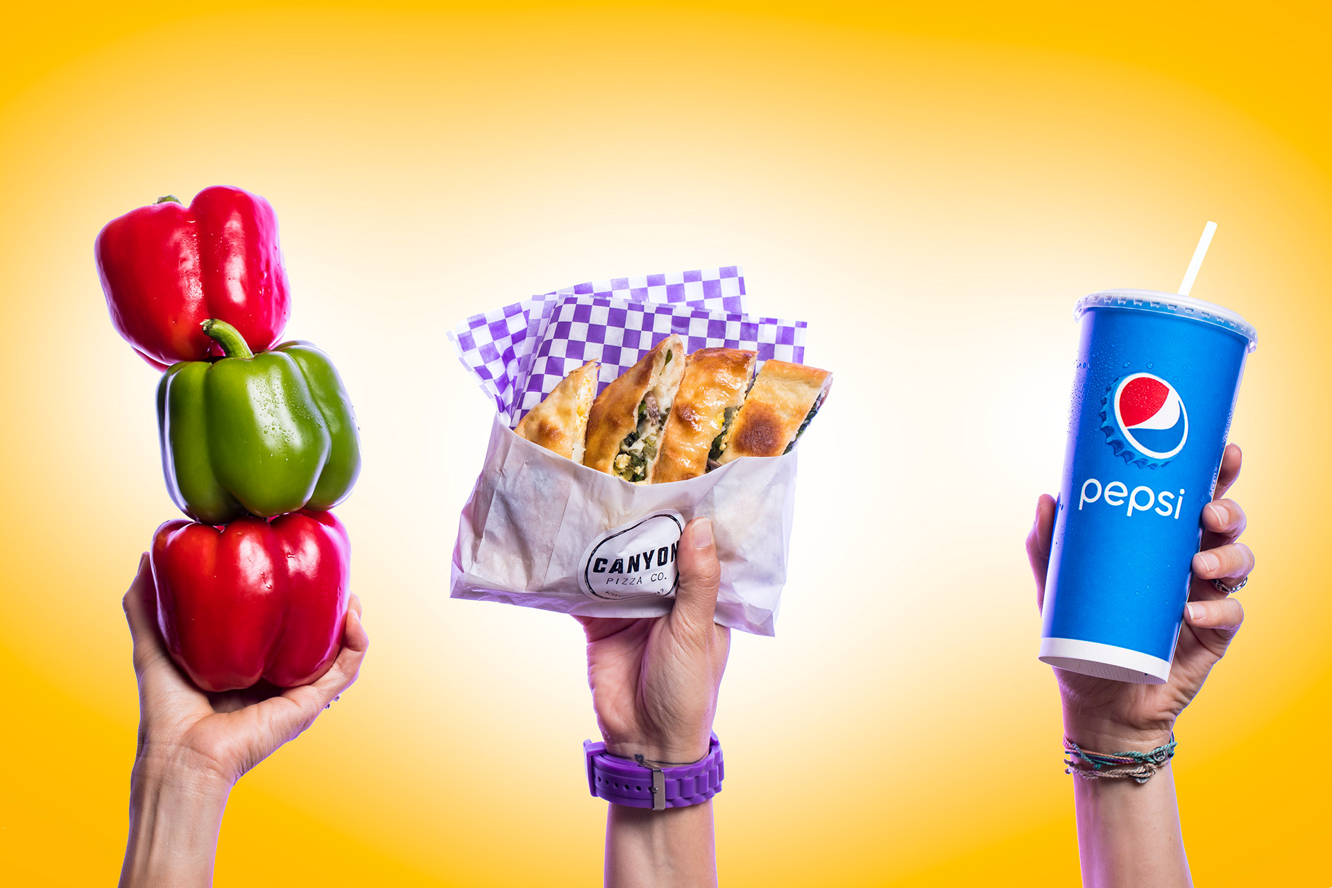 Canyon Pizza Co. New Menu: Salads & Calzones