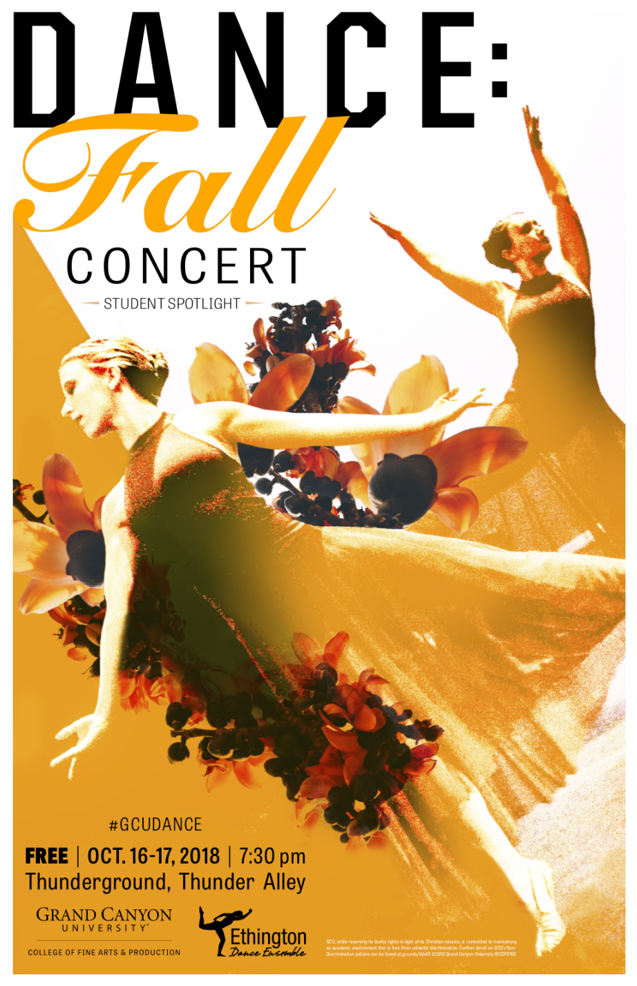 GCU Student Spotlight Fall Dance Concert 