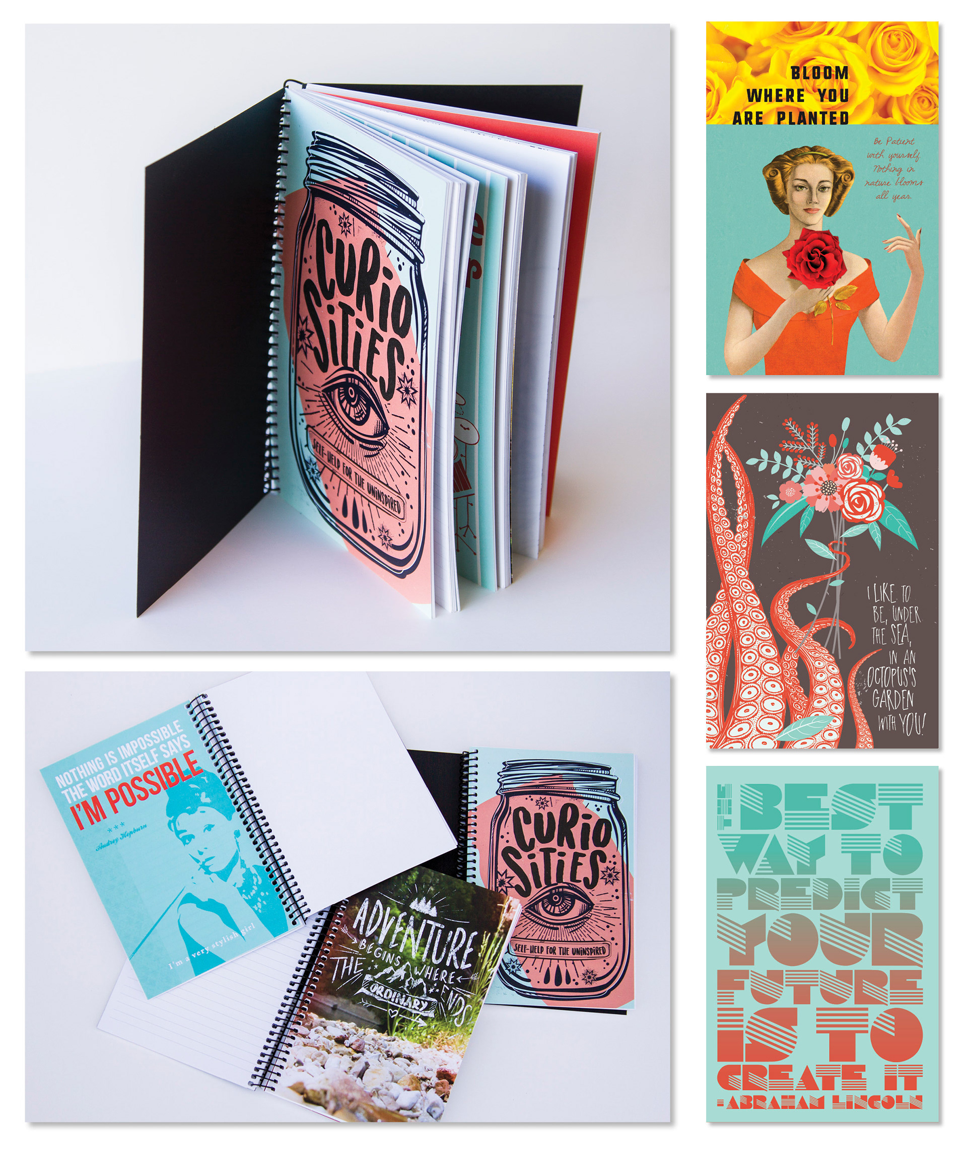 Curiosities: Self Help for the Uninspired Notebook