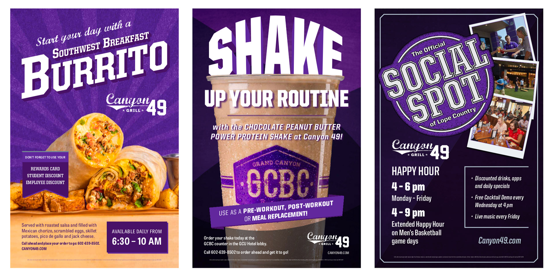 Canyon 49 Promotional Posters