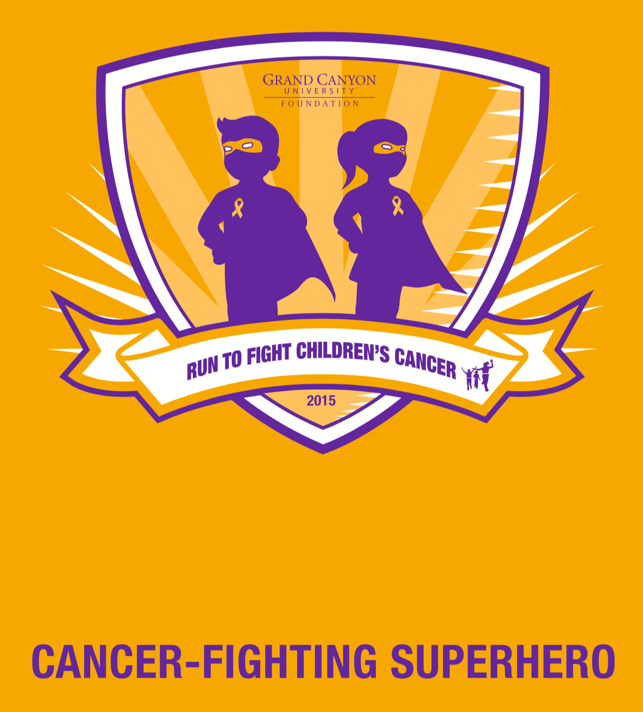 Run to Fight Children's Cancer Superhero Capes