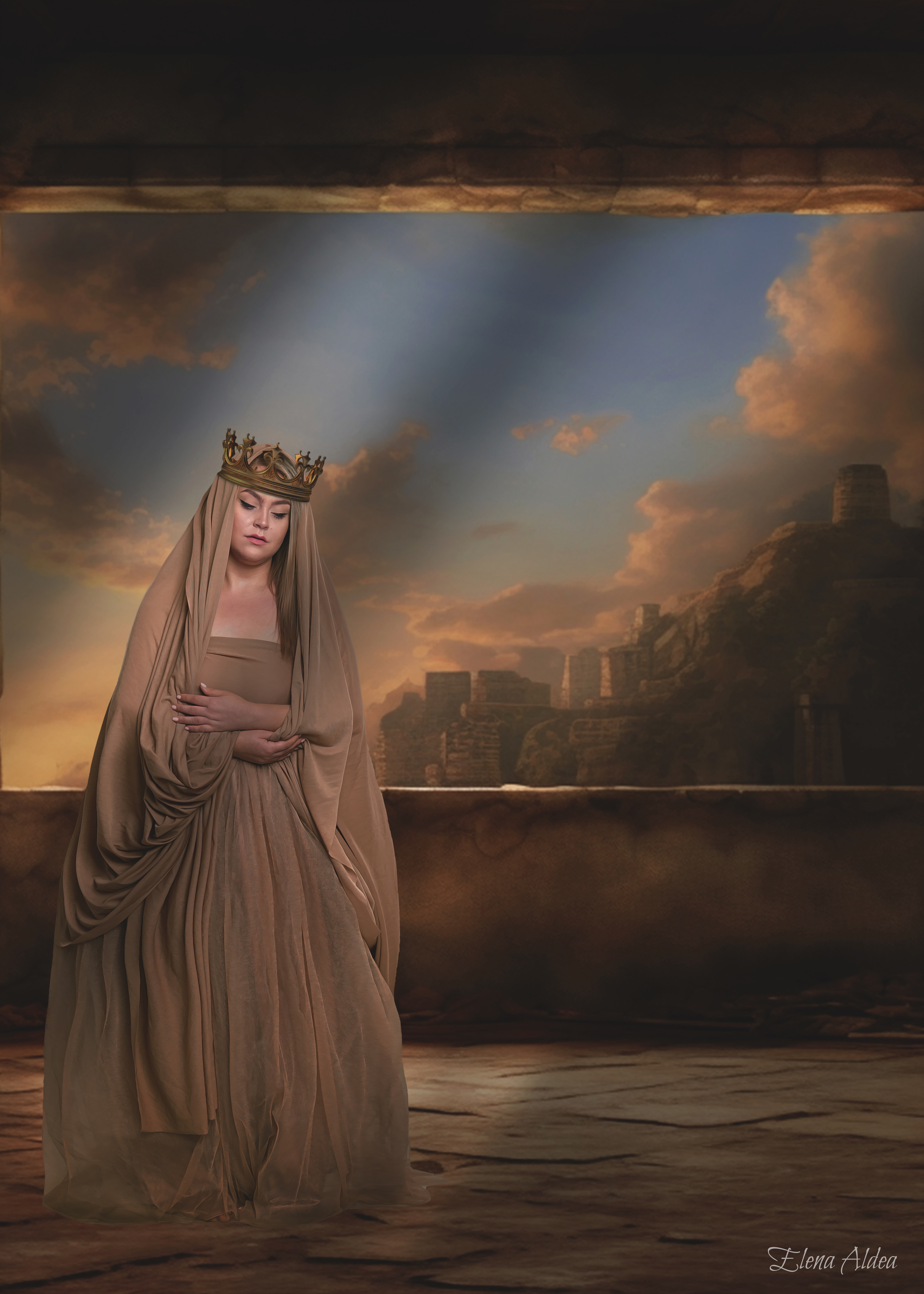 The sad queen