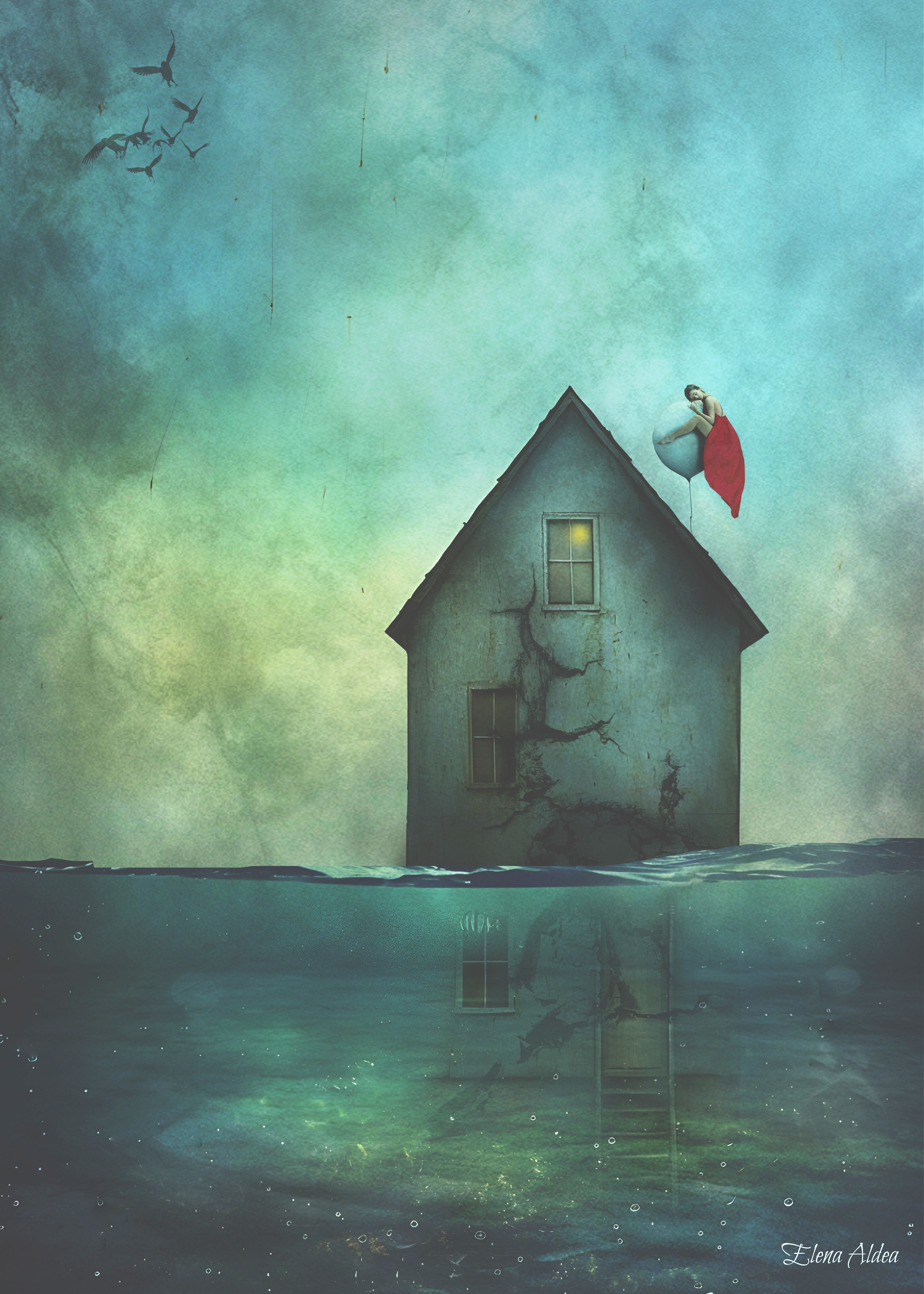She Who Waits Above the Flood