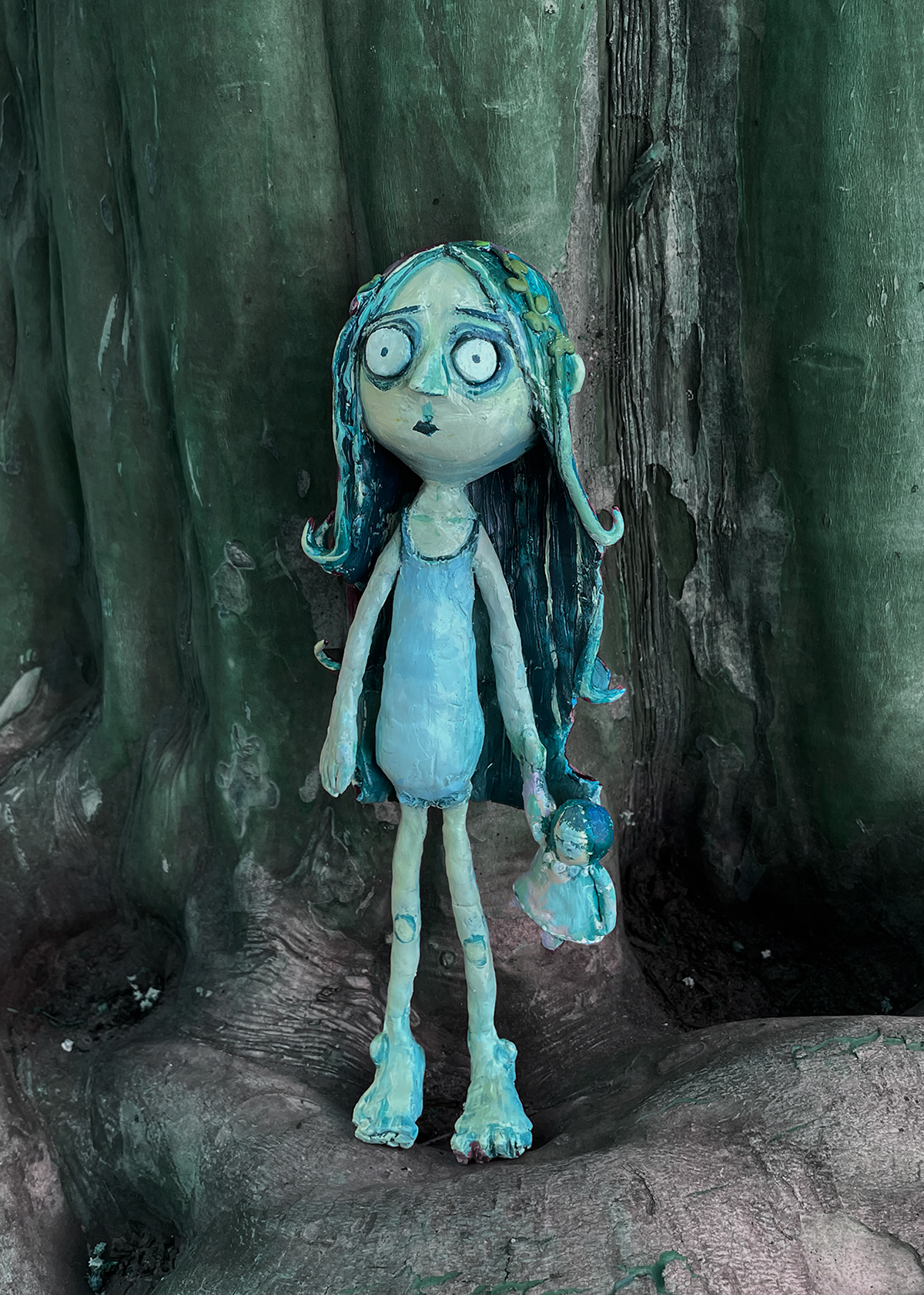 'Sissy' Character Clay Model Front