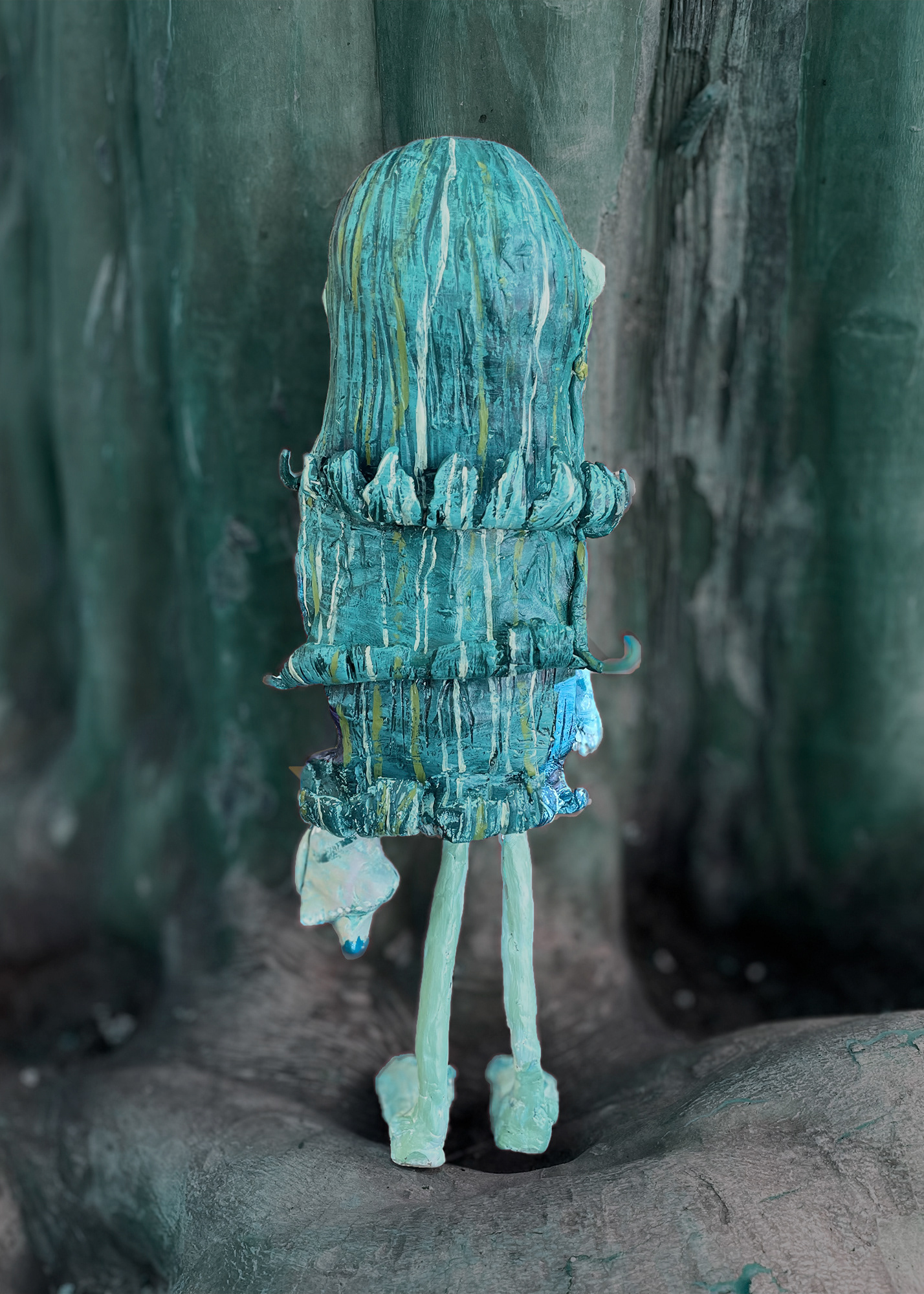 'Sissy' Character Clay Model Back