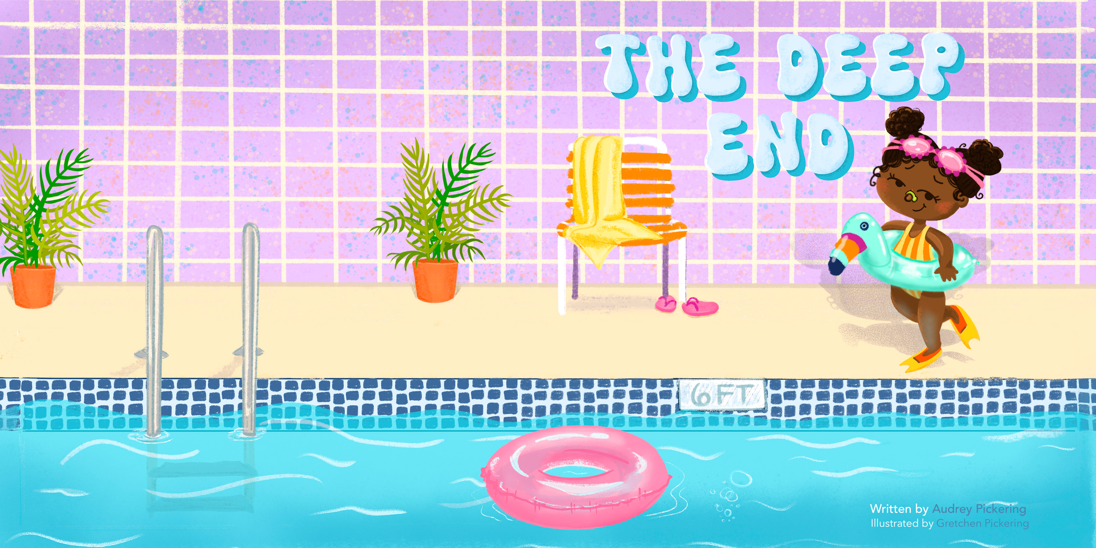 'The Deep End' Children's Book Cover