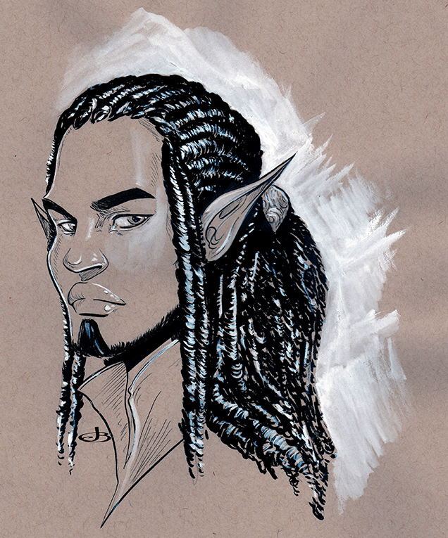 Elf for Inktober 2019