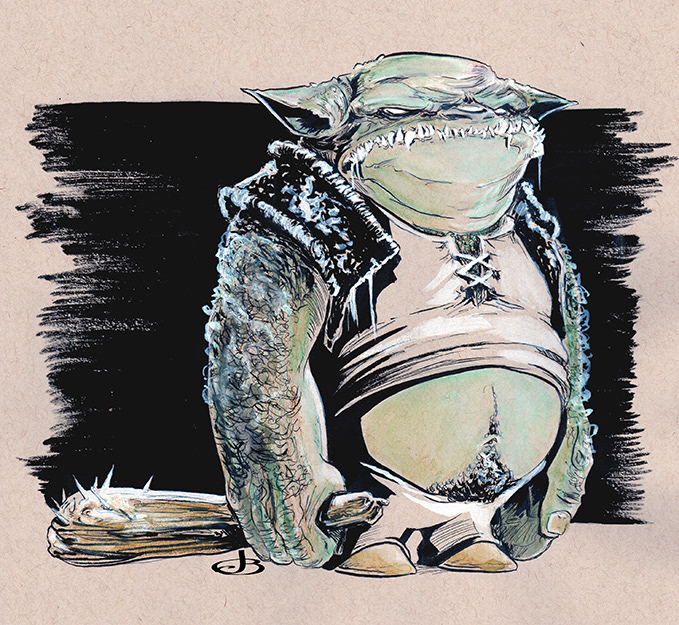 Troll for Inktober 2019