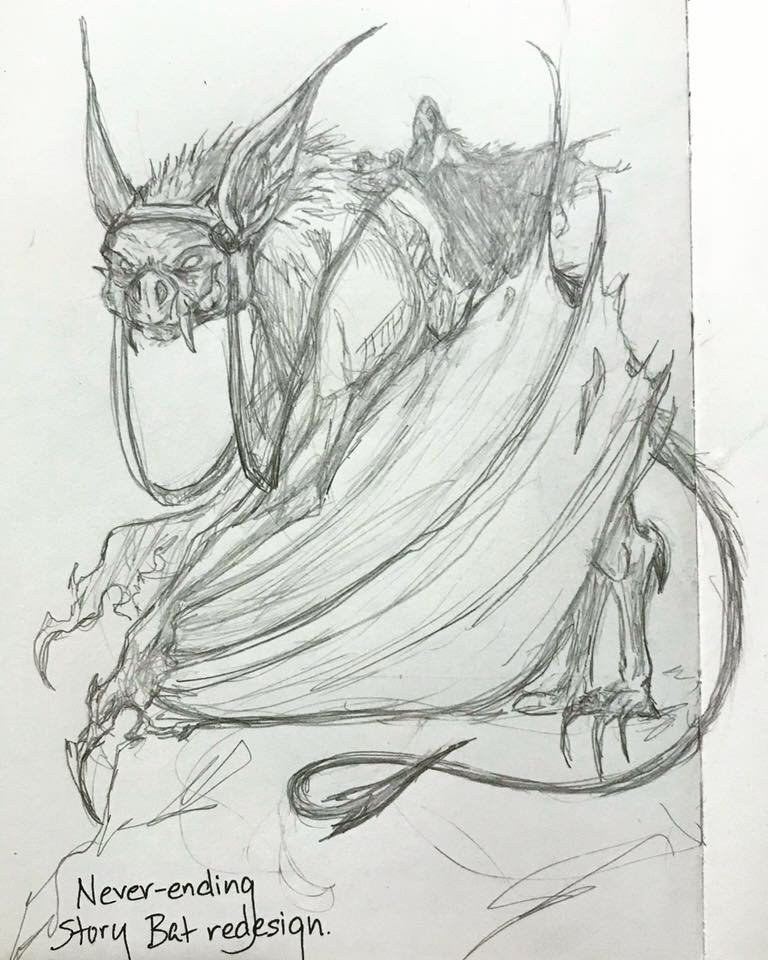 Never-Ending Story redesign.