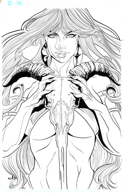 Vampirella Inks