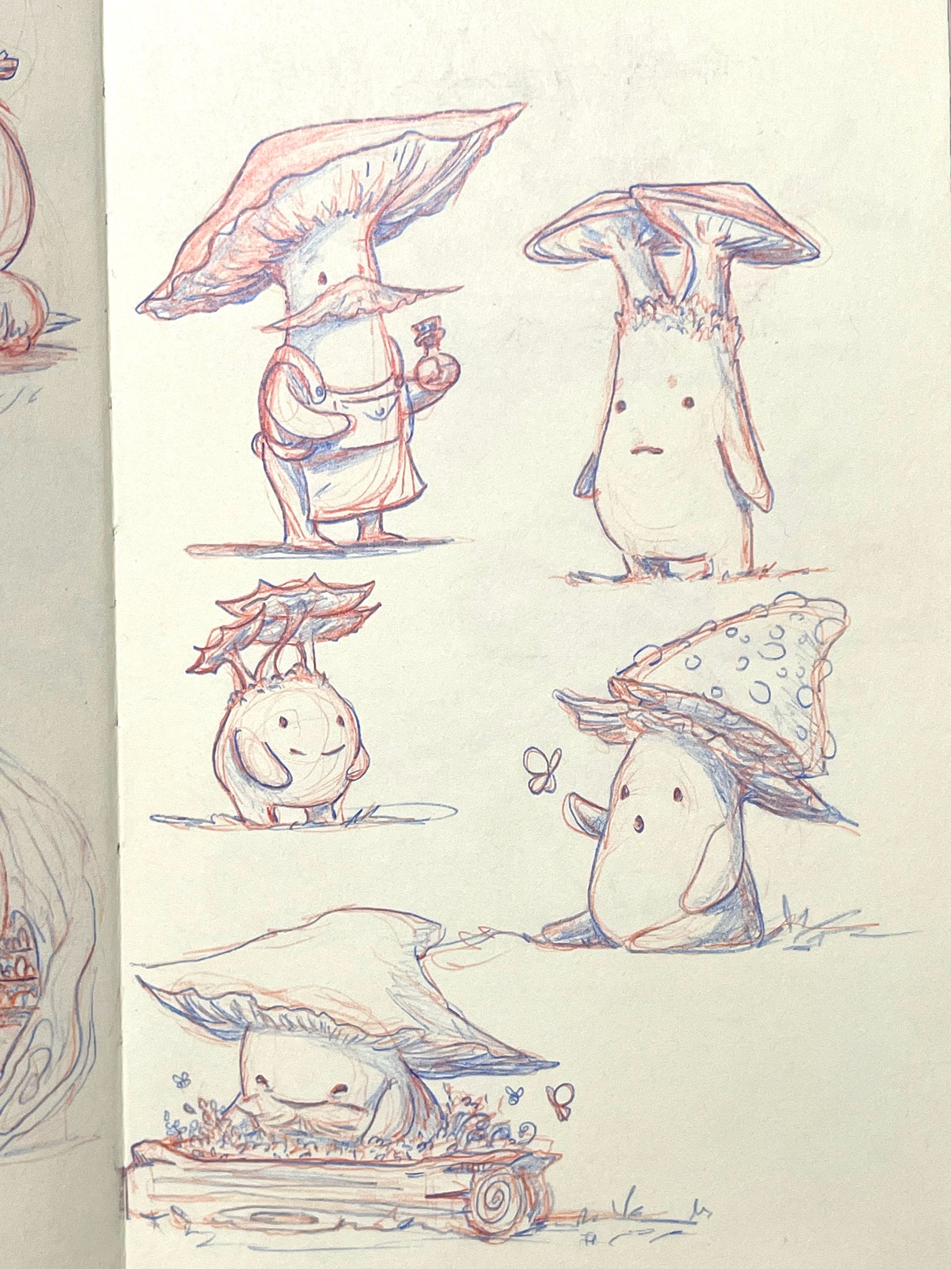 Fungo Sketches