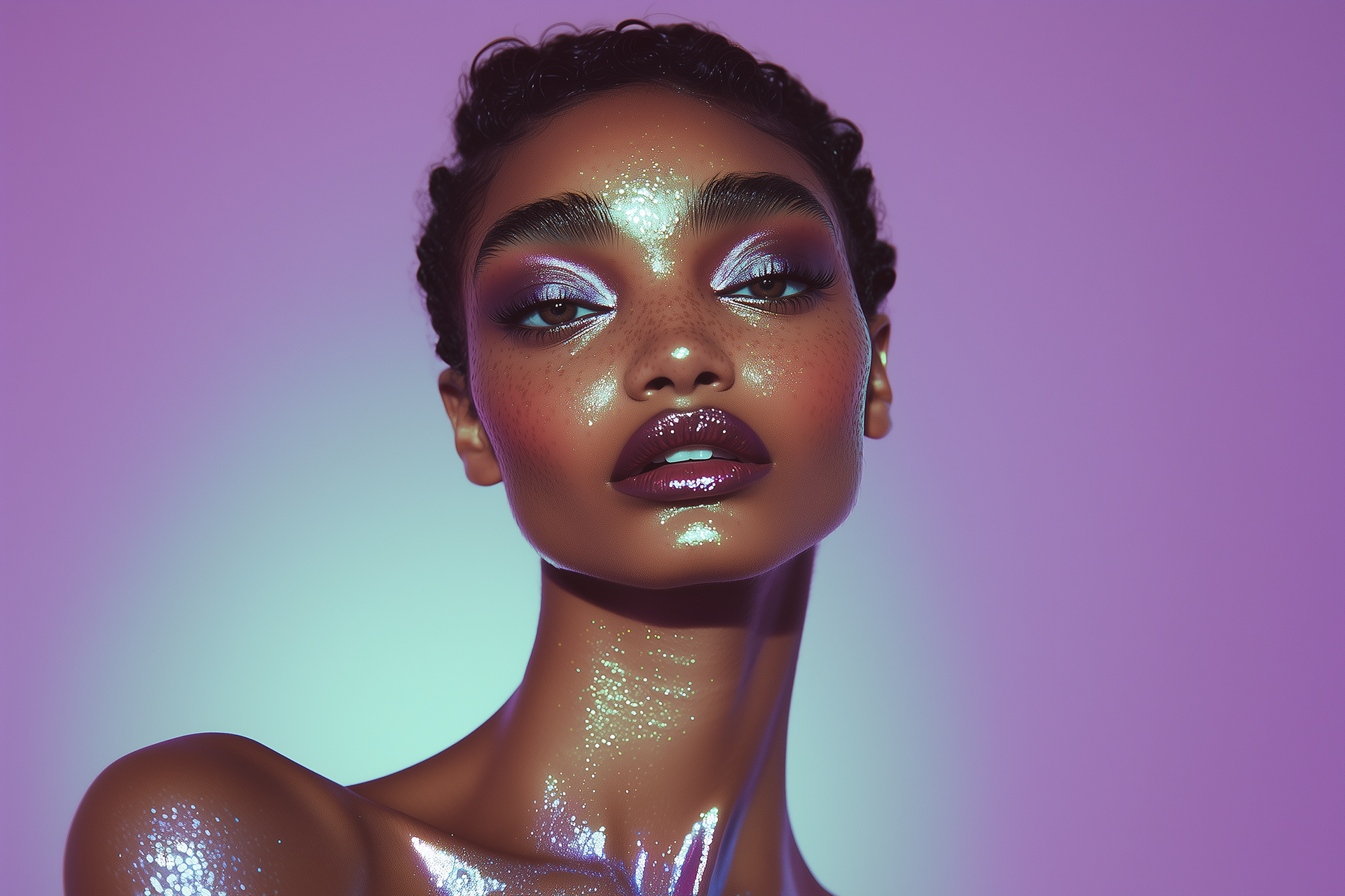 Visualization for Portfolio Make Up Project - AI-generated