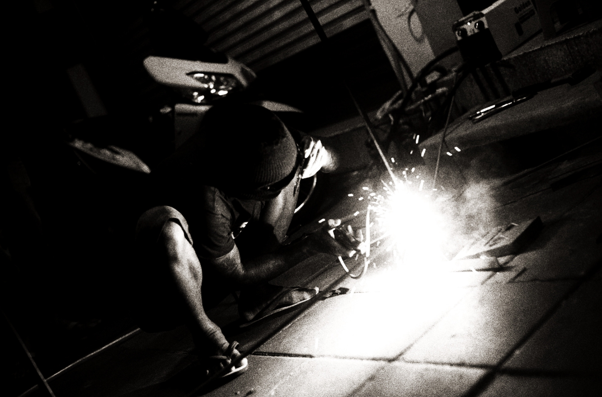 Welder, Bangkok, Thailand, 2022