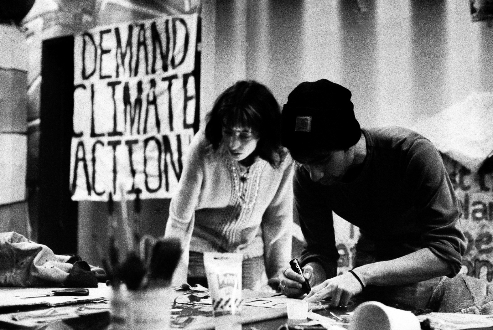 Sign Writing, Just Stop Oil, Glasgow 2023